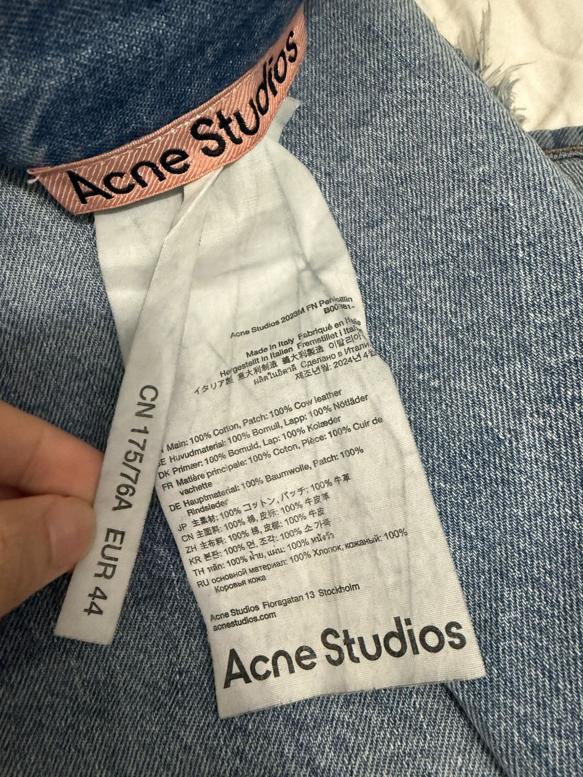 Acne Studios Acne Studios 2023 Mud Wash Size US 28 / EU 44 - 3 Thumbnail