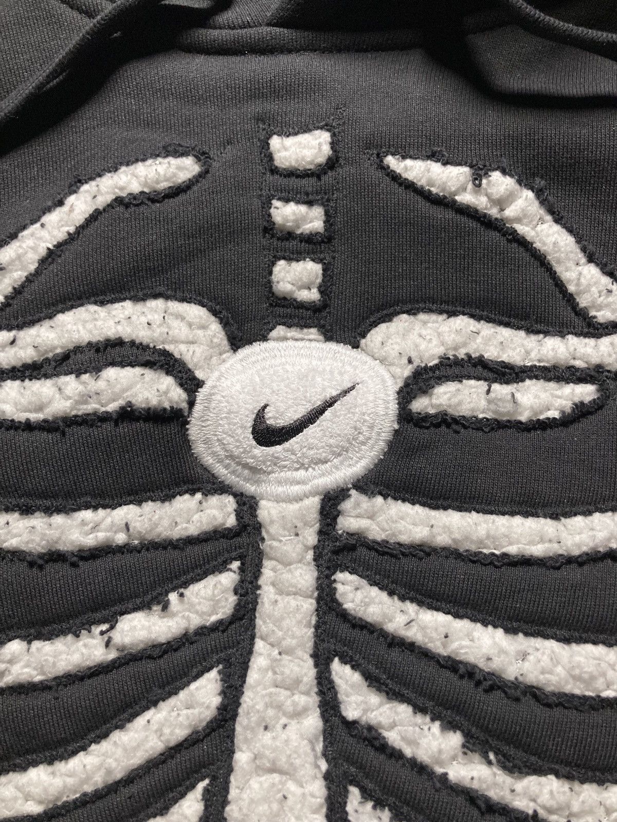 Nike ⛩️Nike Custom Hoodie Rare Y2K Punk Rock Devil Cross Hearts⛩️ Size US L / EU 52-54 / 3 - 4 Thumbnail