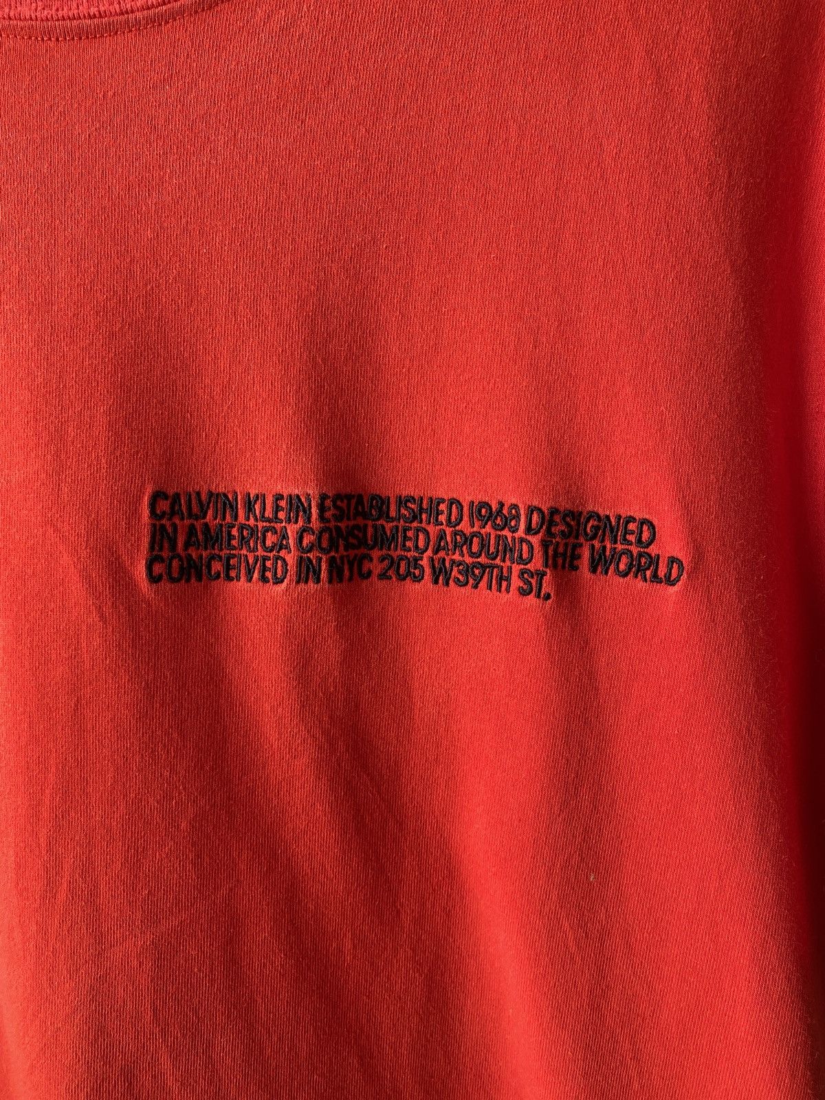 Calvin Klein 205W39NYC × Raf Simons 2000s - Calvin Klein 205W39NYC T Shirt Size US M / EU 48-50 / 2 - 5 Thumbnail