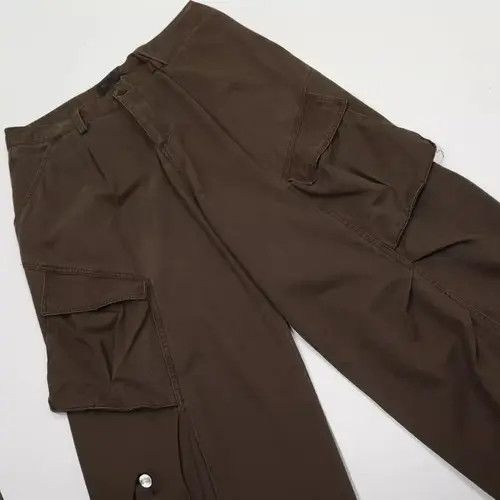 Japanese Brand × Jean Vintage pocket wide-leg casual cargo trousers Size US 32 / EU 48 - 2 Thumbnail