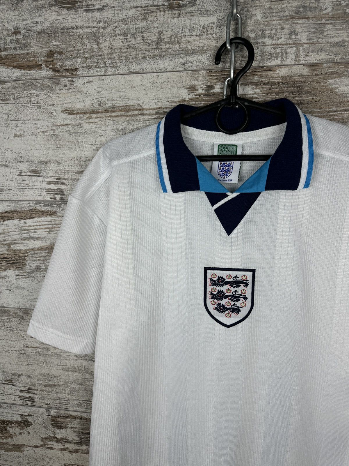 Umbro Mens Vintage England soccer jersey T-shirt Blokecore Size US L / EU 52-54 / 3 - 3 Thumbnail