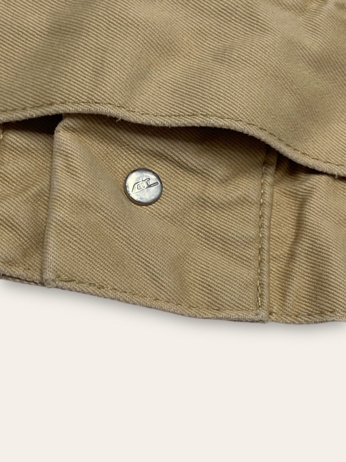 Diesel Vintage DIESEL Beige Denim Jean Jacket Grunge Y2K Size M / US 6-8 / IT 42-44 - 9 Thumbnail