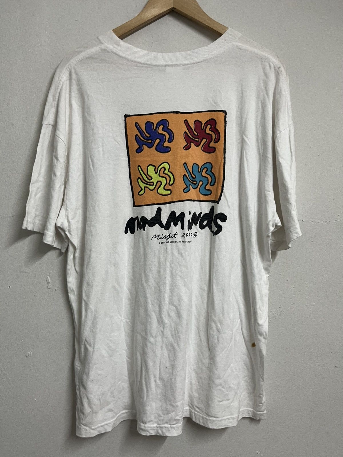 Misfits 💥Offer💥Misfit x Mad Mines x Keith Haring Rip Off Tee Size US XL / EU 56 / 4 - 1 Thumbnail