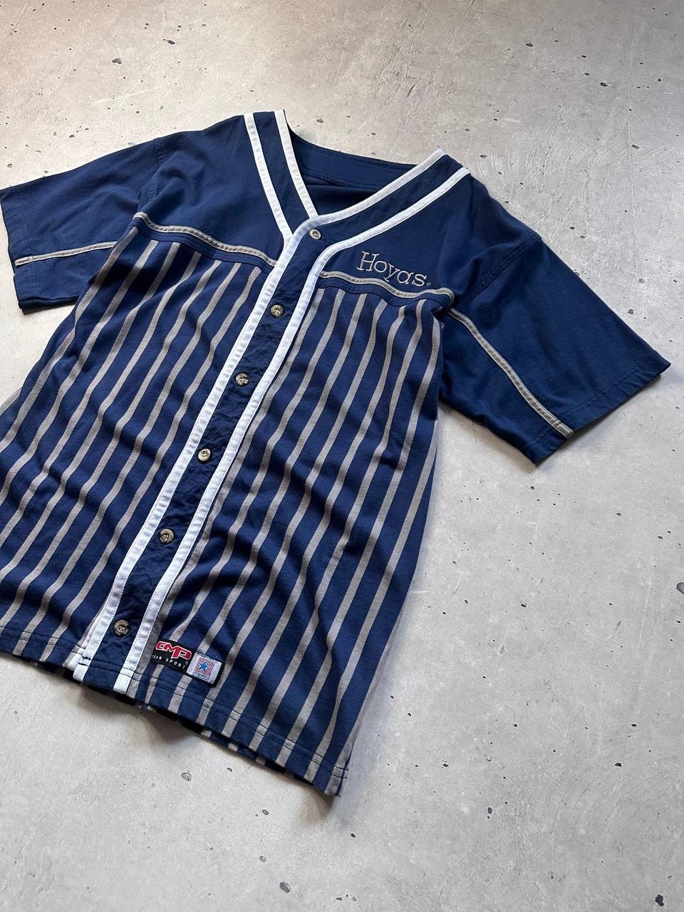 Vintage CMP Georgetown Hoyas Sport University Baseball Jersey Shirt Size US M / EU 48-50 / 2 - 5 Thumbnail