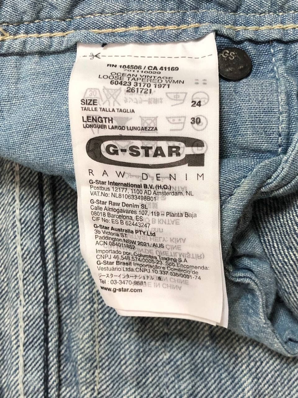 G-Star G-Star Denim Jeans Size 24 Size 24" / US 00 / IT 34 - 2 Thumbnail