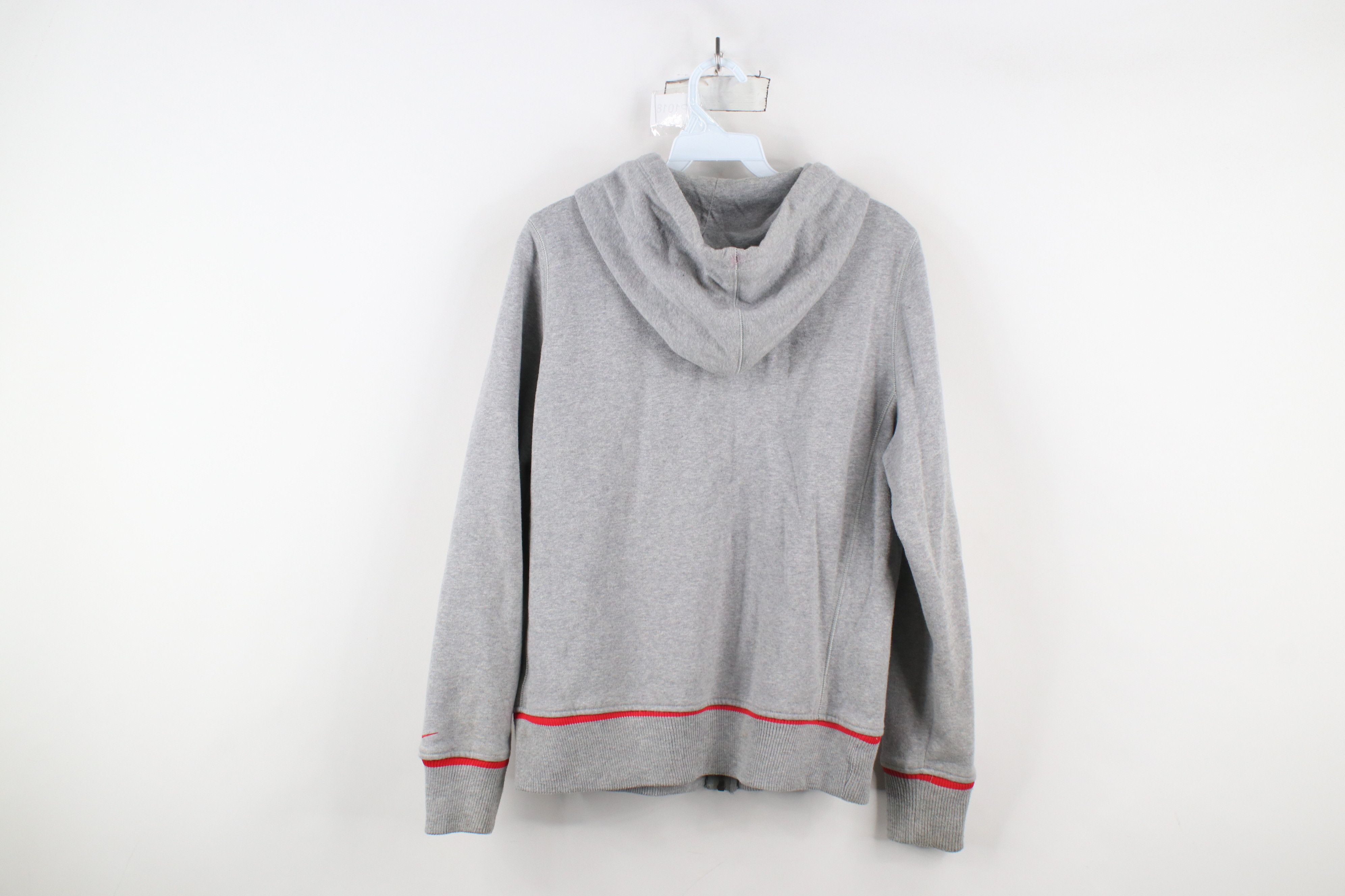 Nike × Vintage Vintage Nike Mini Swoosh Ohio State University Zip Hoodie Size M / US 6-8 / IT 42-44 - 12 Thumbnail