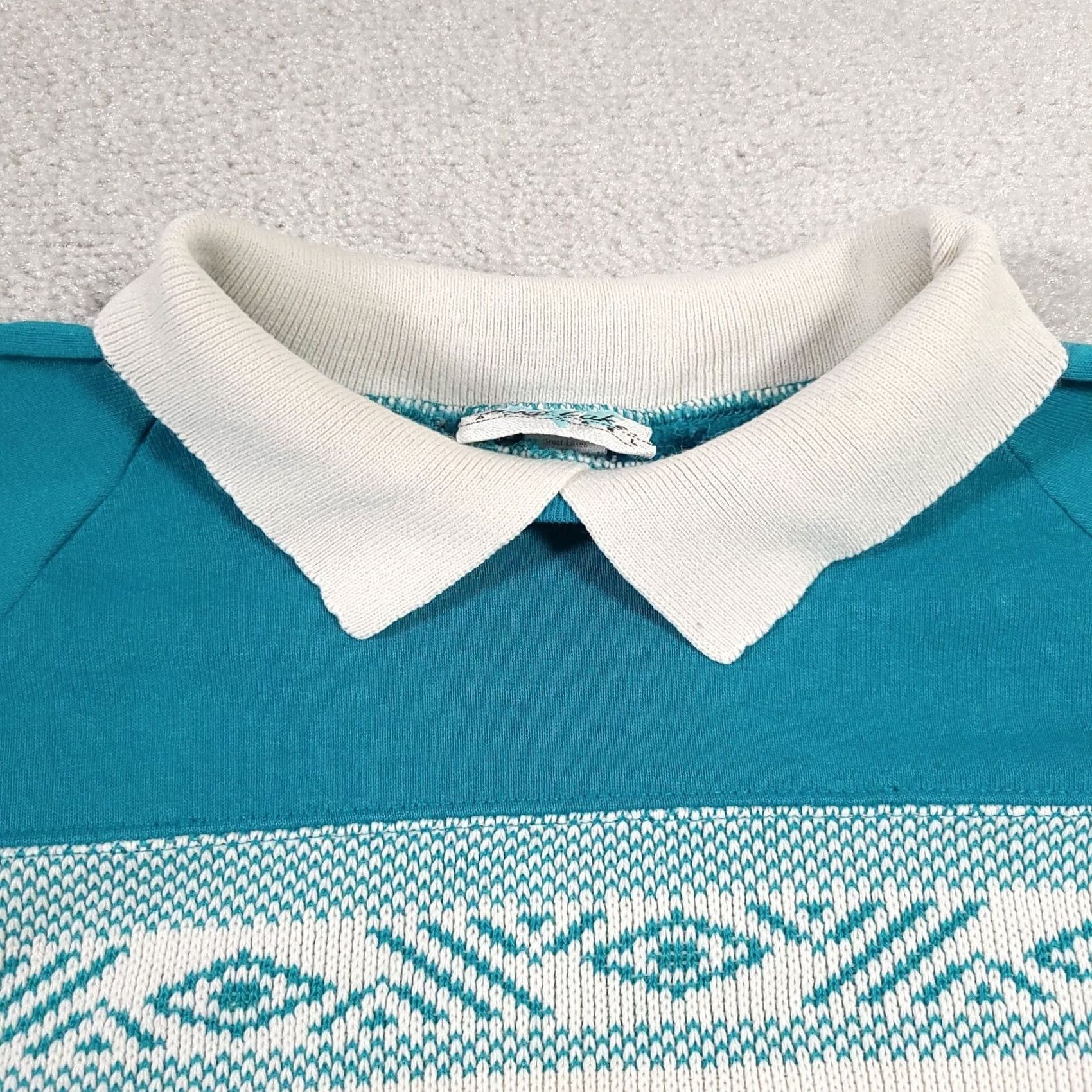 Vintage VINTAGE Great Lakes Apparel Blue Long Sleeve Desert Scene Sweatshirt Size 1X Men? Women? Size XL / US 12-14 / IT 48-50 - 5 Thumbnail
