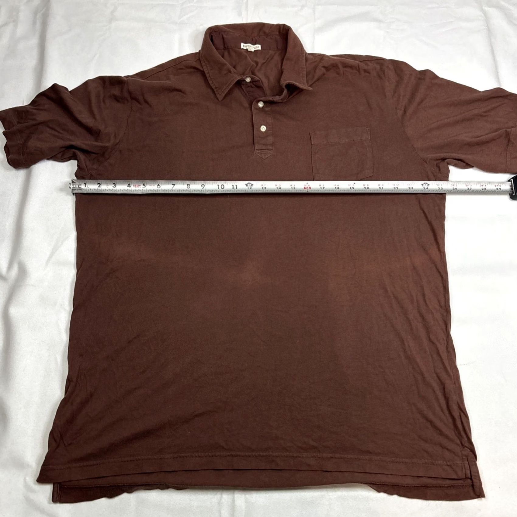 Peter Millar Peter Millar Pocket Polo Men’s 2XL Purple Short Sleeve Shirt Size US XXL / EU 58 / 5 - 3 Thumbnail