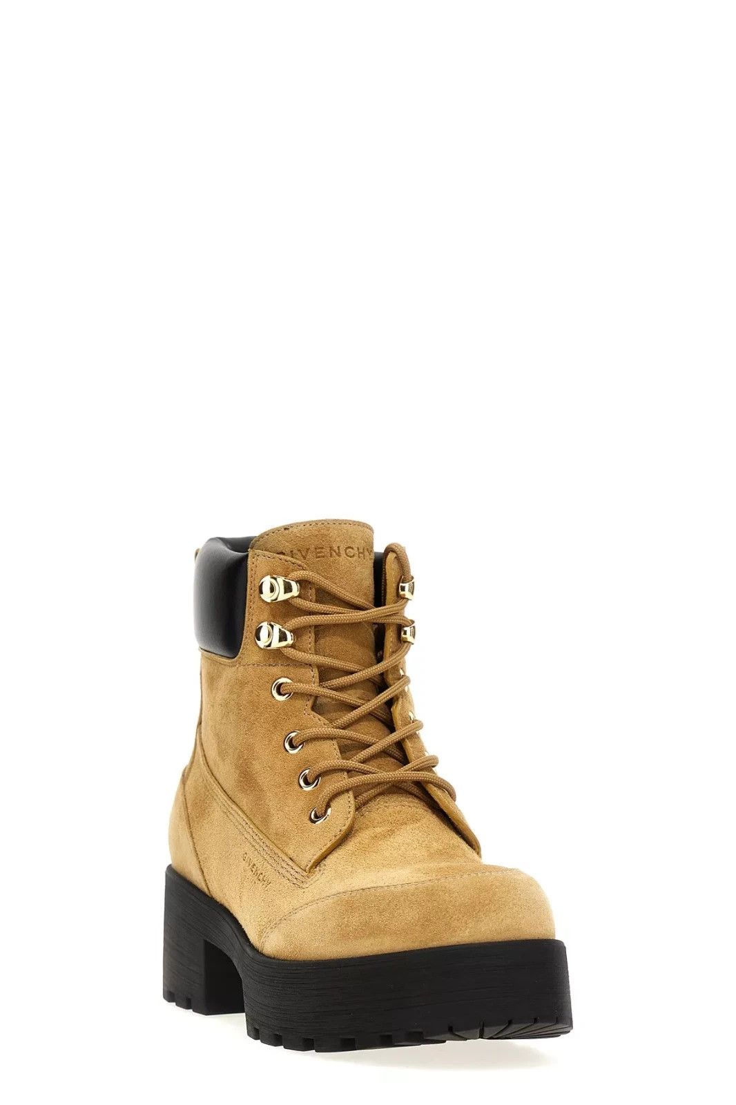 Givenchy GIVENCHY Trekker Beige Suede Ankle Boots New & Authentic Size US 6 / IT 36 - 2 Thumbnail