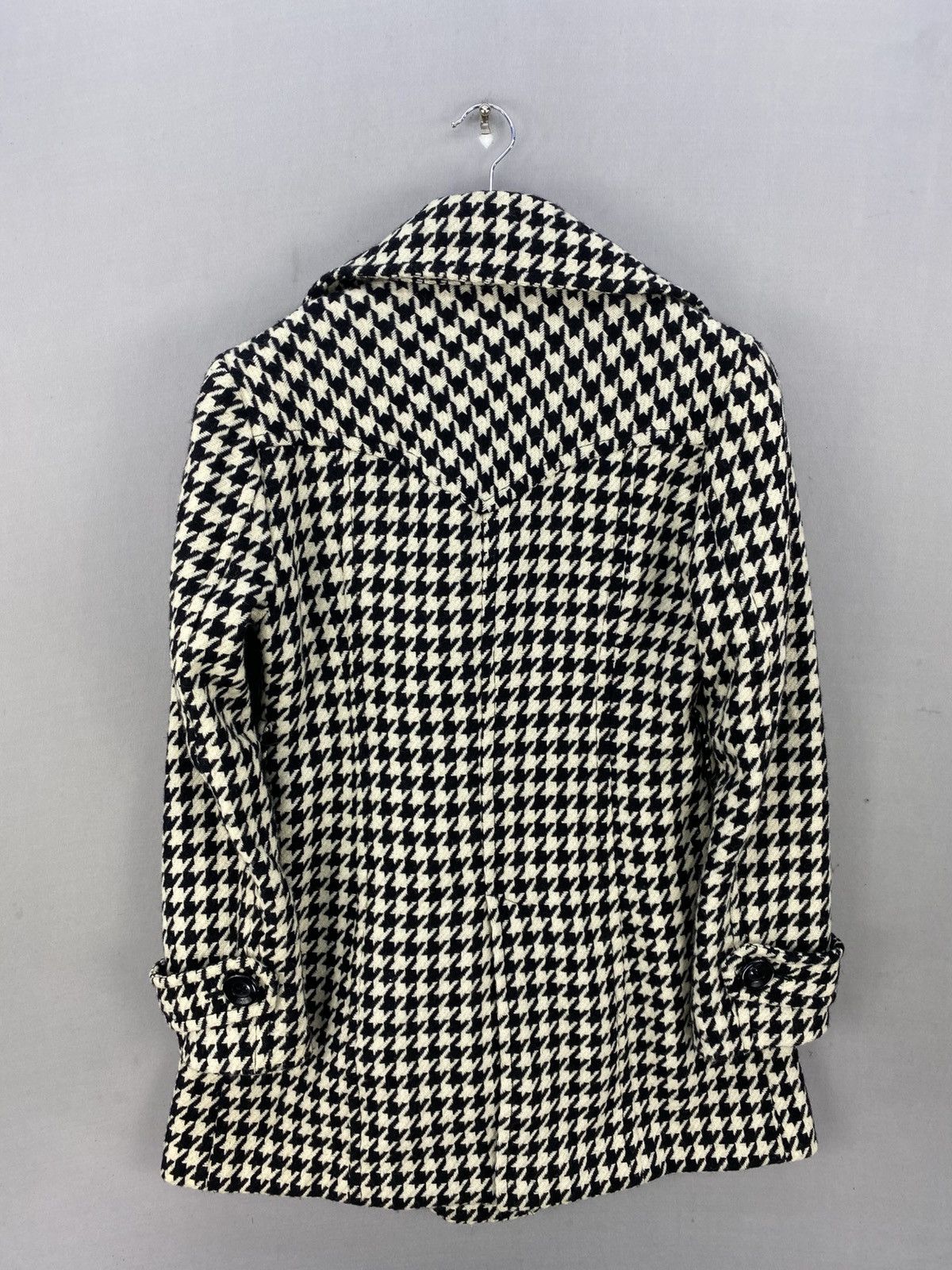 Japanese Brand Houndstooth Double Collar Coat Jacket by Palace Garden Size S / US 4 / IT 40 - 4 Thumbnail