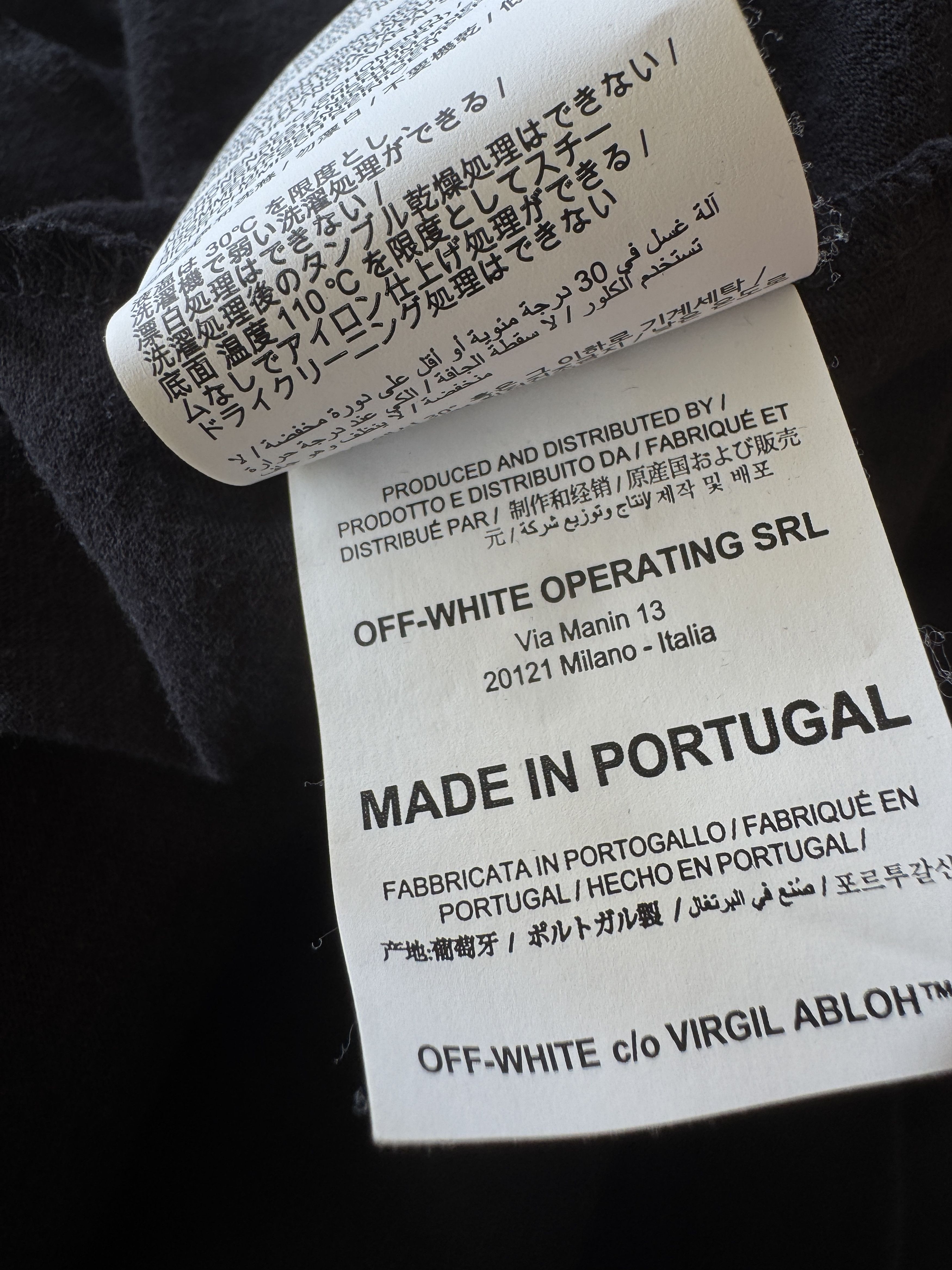 Off-White Off White Poker Tee Size US L / EU 52-54 / 3 - 15 Thumbnail