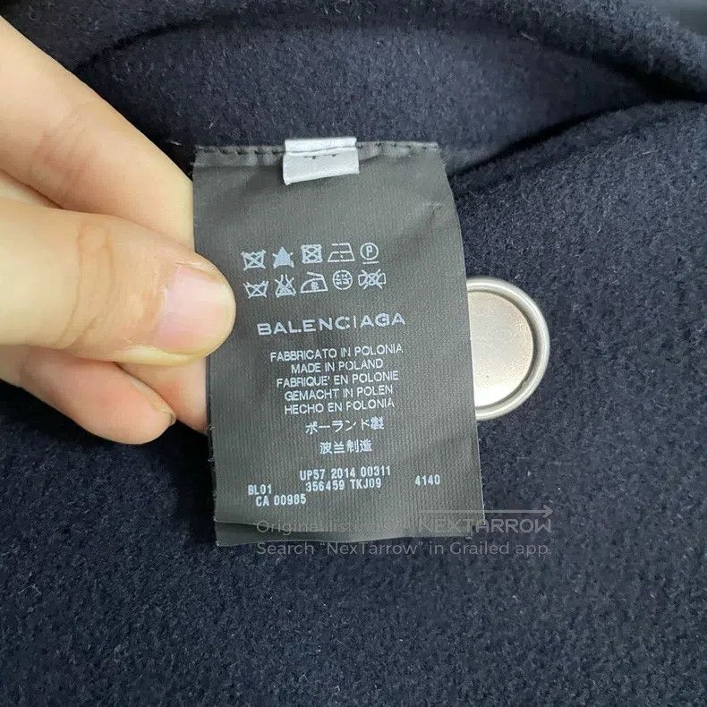 Other Balenciaga Black Double Breasted Wool Overcoat Size US S / EU 44-46 / 1 - 4 Thumbnail