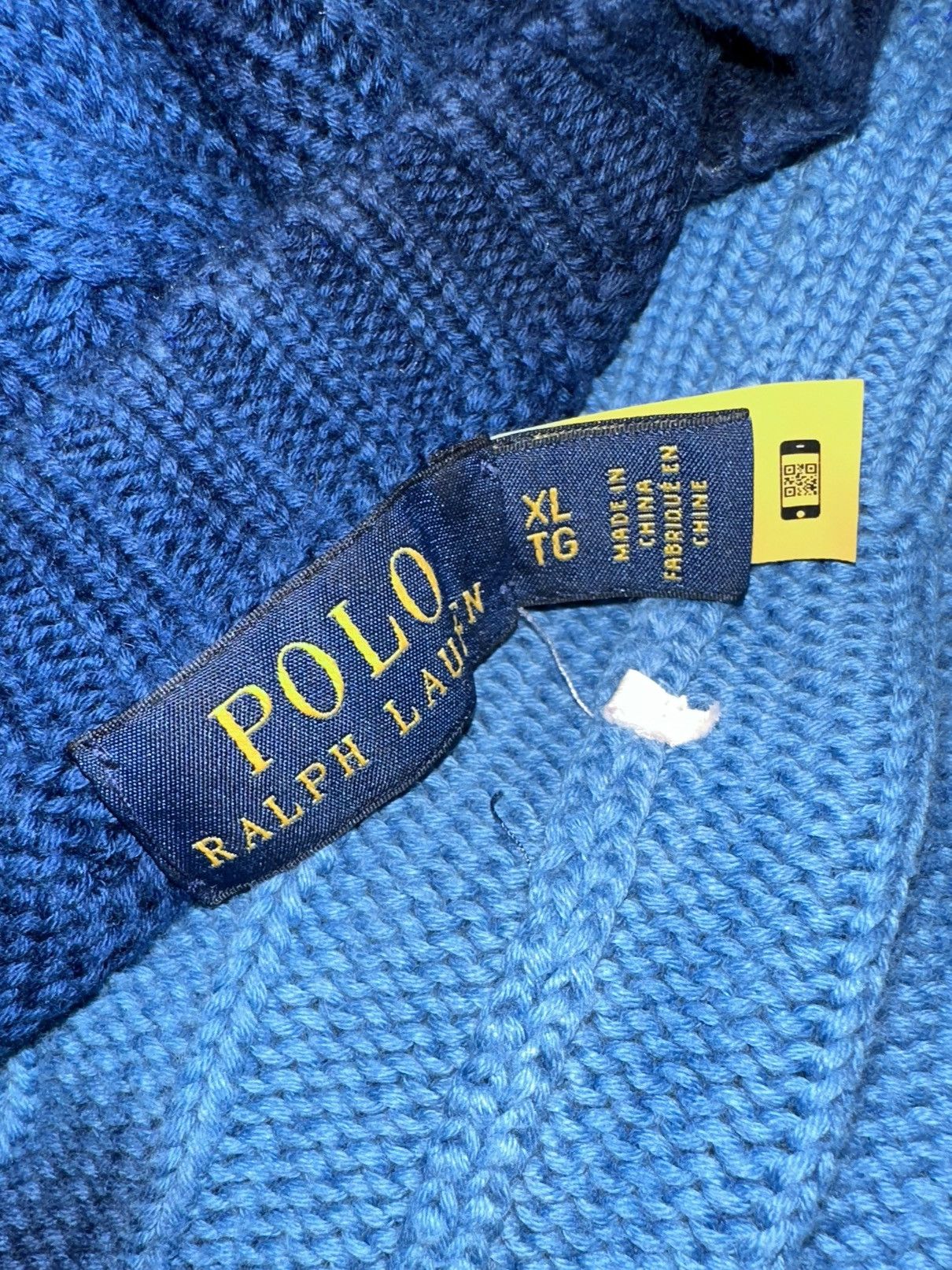 Polo Ralph Lauren Cable Knit Sweater Polo Ralph Lauren Tie Dye Size US XL / EU 56 / 4 - 4 Thumbnail