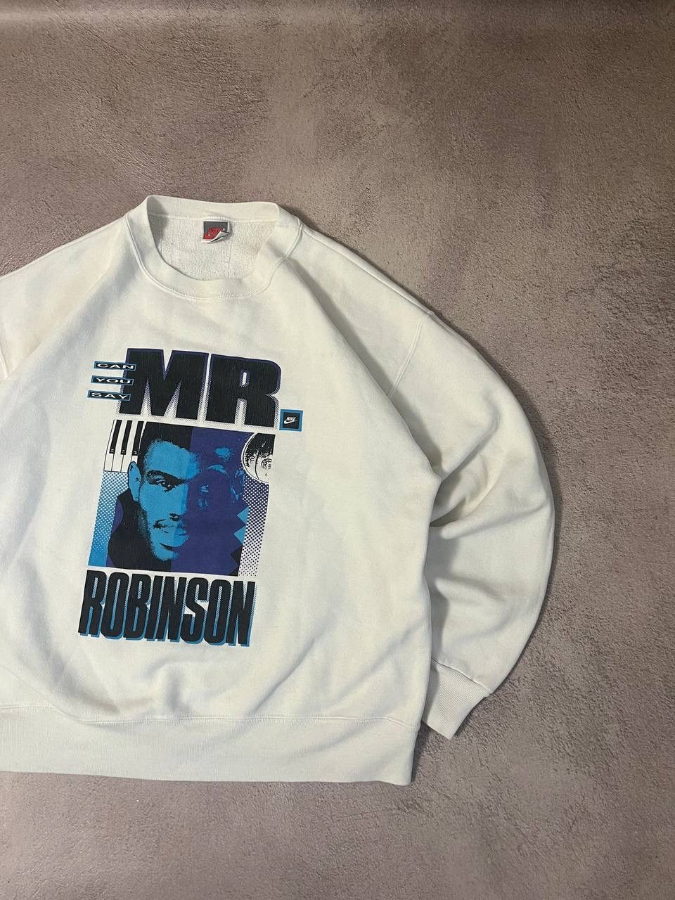 Nike Vintage Nike Mr Robinson Distressed sweatshirt Size US L / EU 52-54 / 3 - 2 Thumbnail