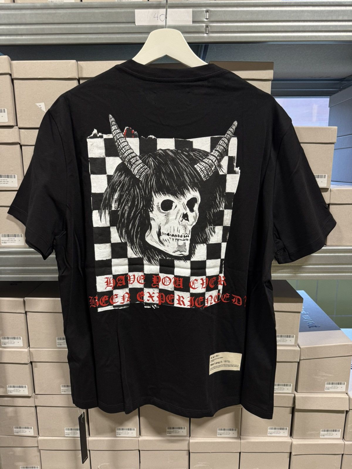 Amiri x Wes Lang T-Shirt Limited NEW 600$