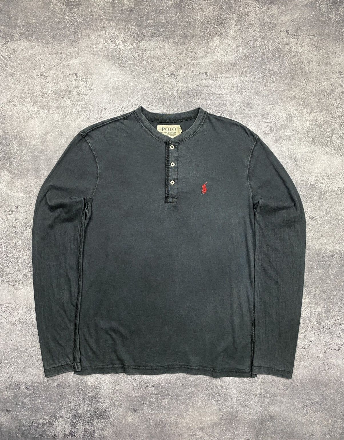 Denim & Supply Ralph Lauren Vintage Ralph Lauren Denim & Supply Long-Sleeve Faded Shirt Size US S / EU 44-46 / 1 - 1 Thumbnail