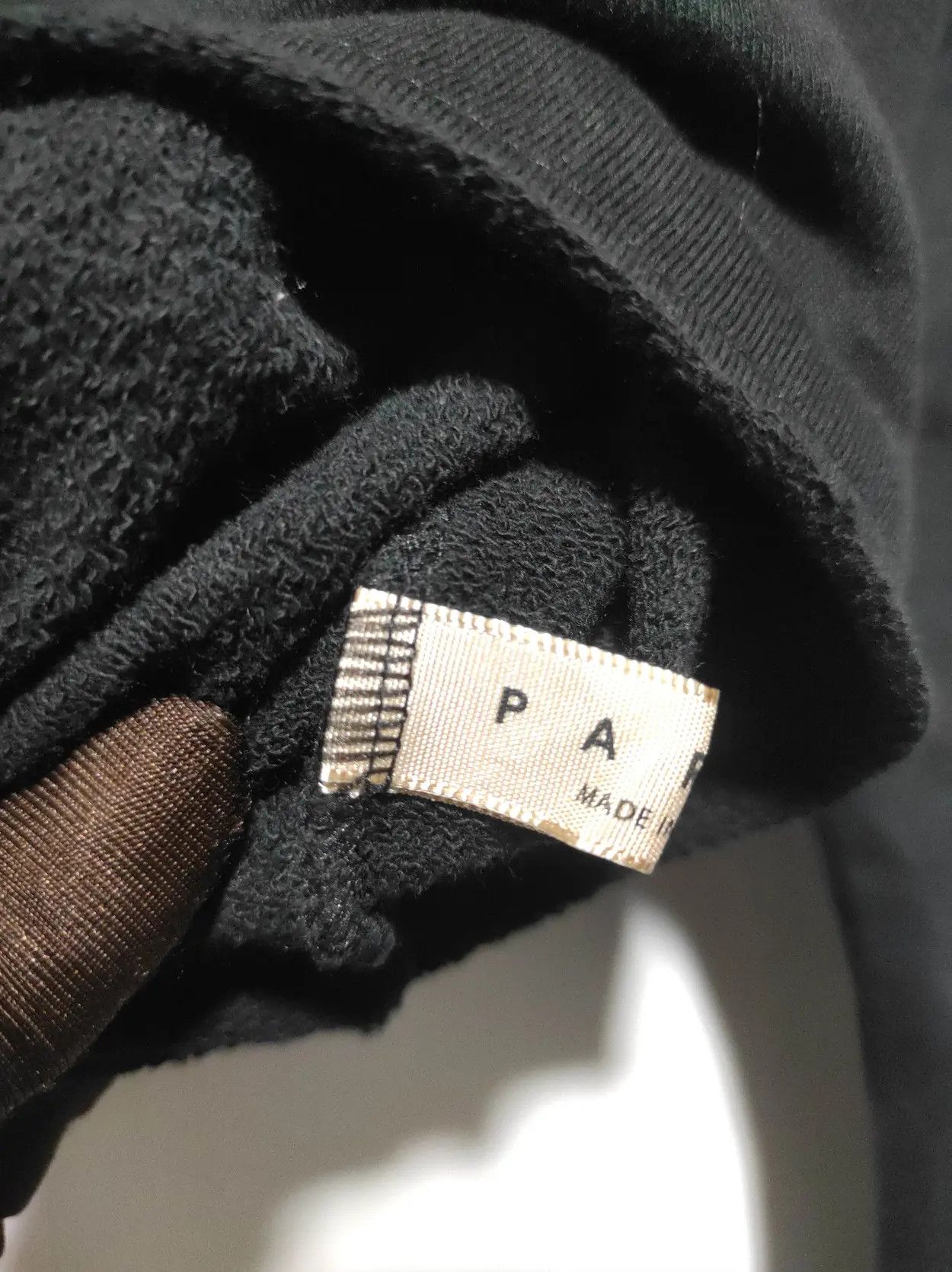 Japanese Brand Peace Crop Black Fur Hoodie Parka IfSixWasNine LGB style Size M / US 6-8 / IT 42-44 - 12 Thumbnail