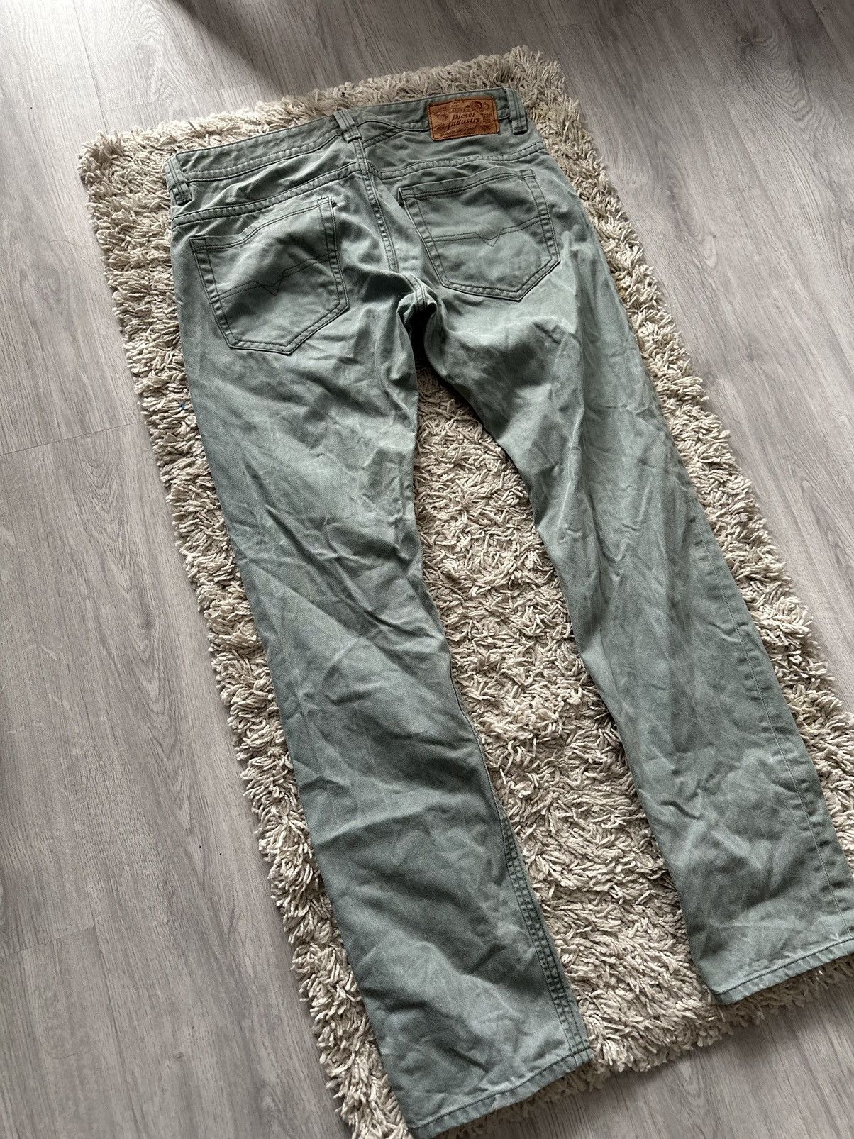 Other Diesel Thavar Plastic Effect Denim Pants Size US 32 / EU 48 - 10 Thumbnail