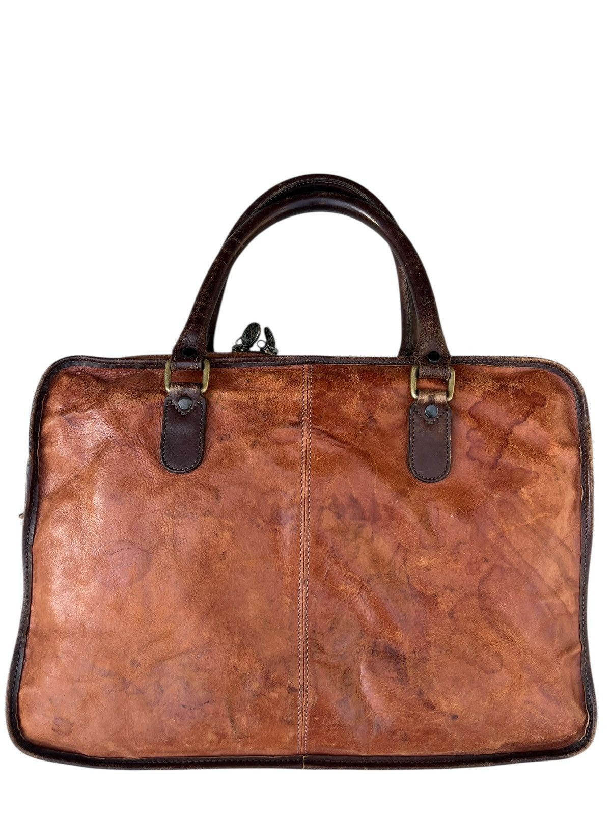 Leather Tusting Made in England Patina Stains Leather Bag Size ONE SIZE - 9 Thumbnail