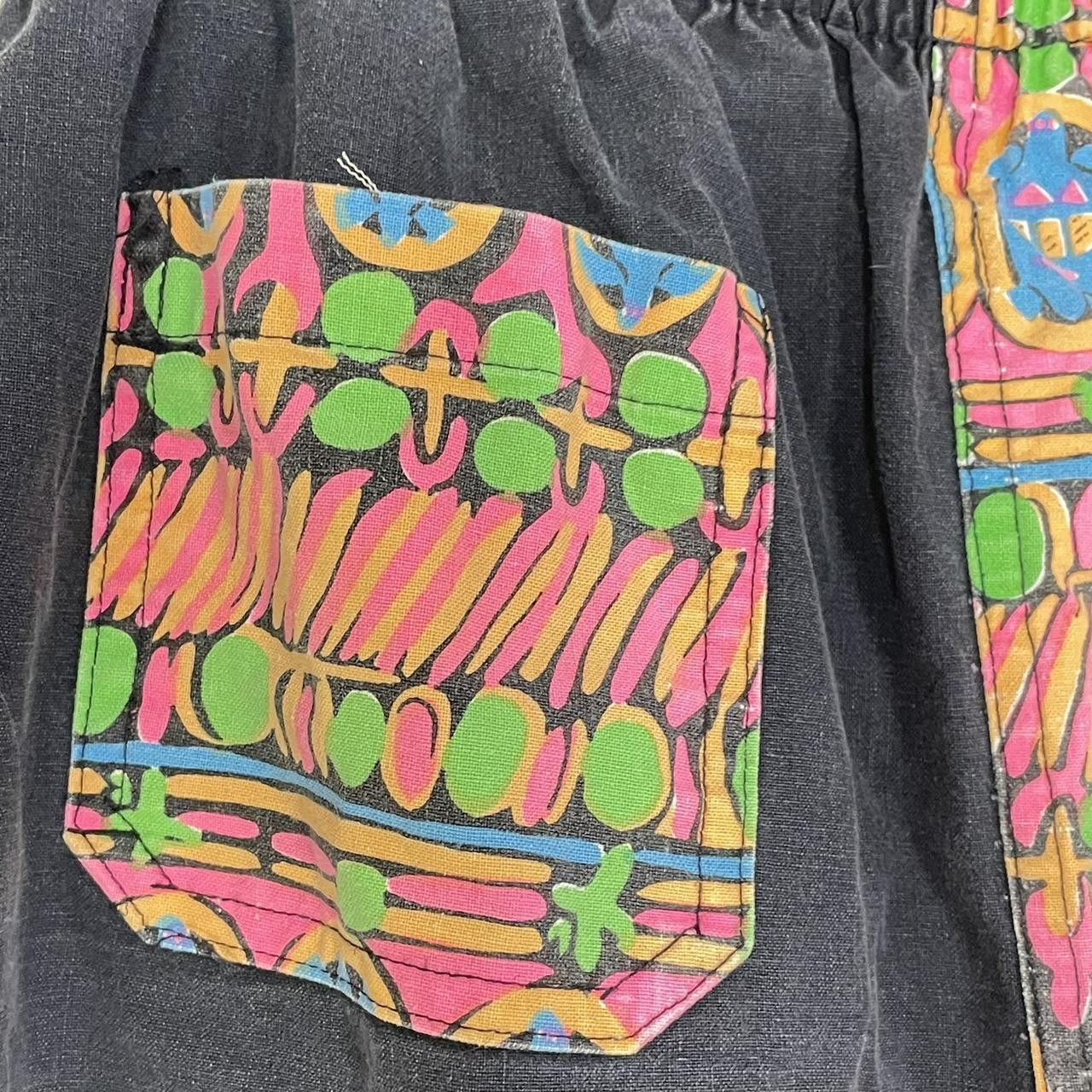 Other Bermuda Triangle Vintage Turtle Patchwork Shorts Size US 32 / EU 48 - 6 Thumbnail