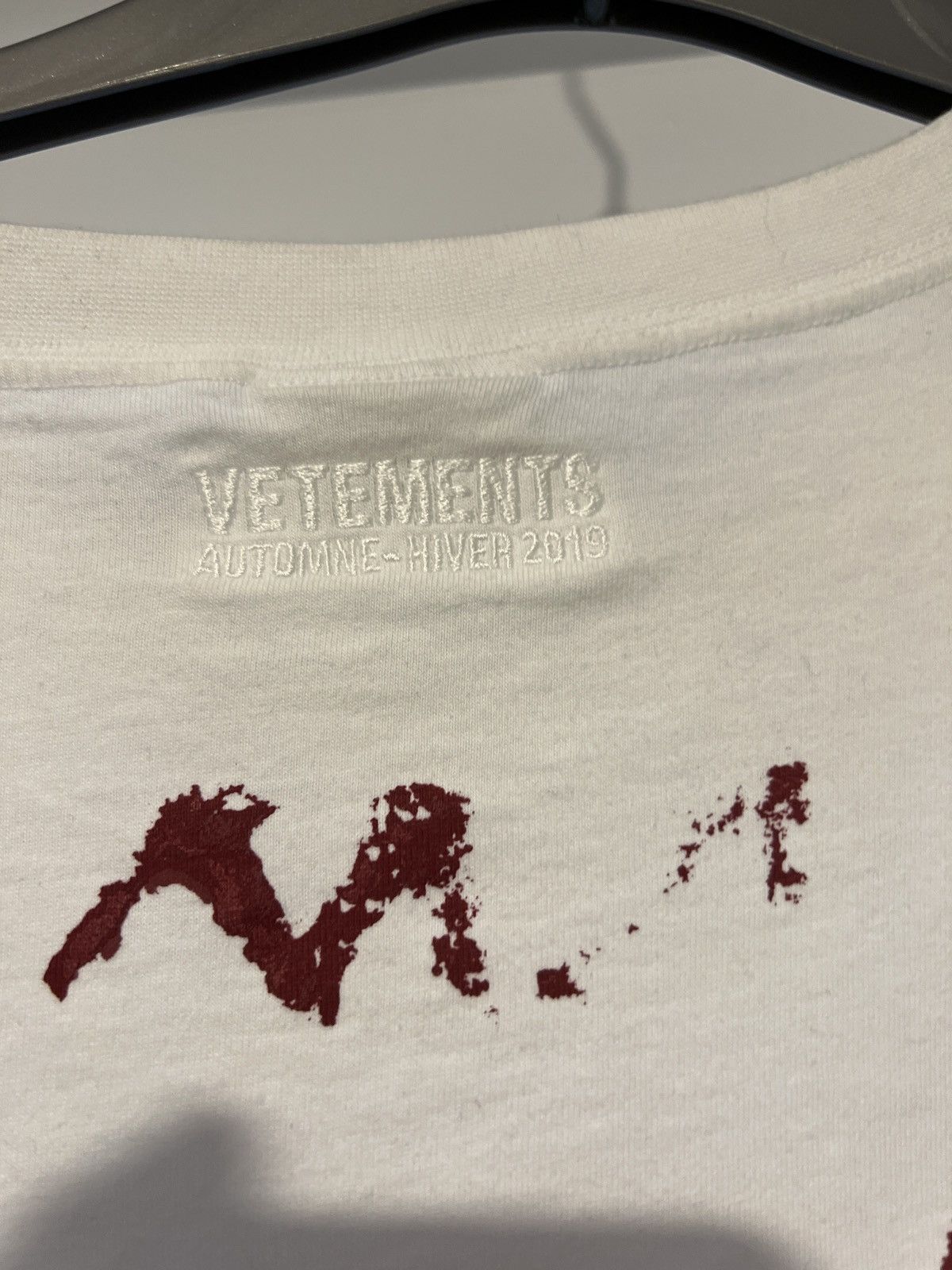 Vetements VETEMENTS ELEPHANT IN THE ROOM TEE UAH19TR309 Size US S / EU 44-46 / 1 - 5 Thumbnail