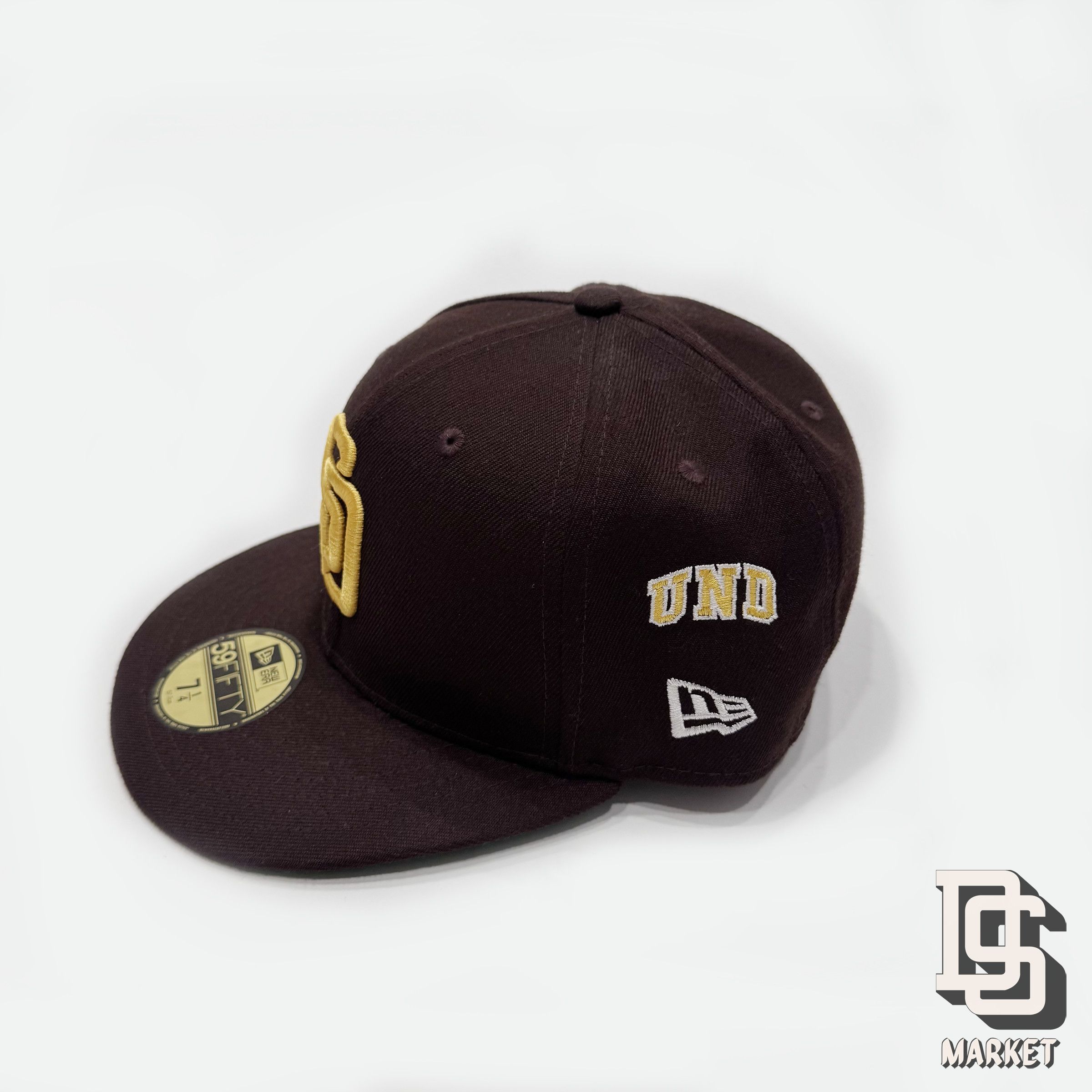 New Era × Undefeated RARE UNDEFEATED SAN DIEGO PADRES NEW ERA HAT CAP 7 1/4 Size ONE SIZE - 2 Thumbnail