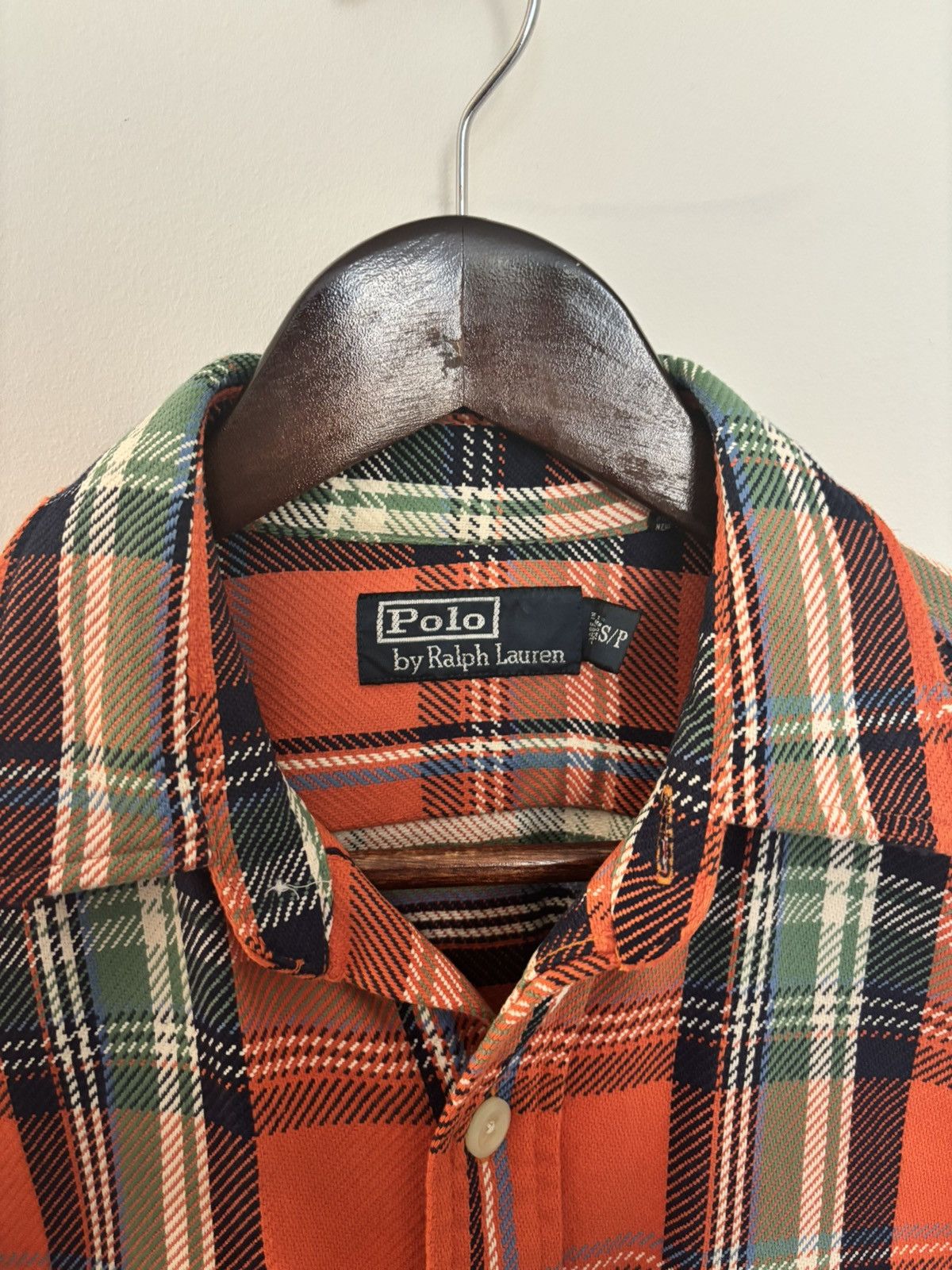 Polo Ralph Lauren Vintage Polo Ralph Lauren Plaid Flannel Button Up Shirt Size US S / EU 44-46 / 1 - 2 Thumbnail