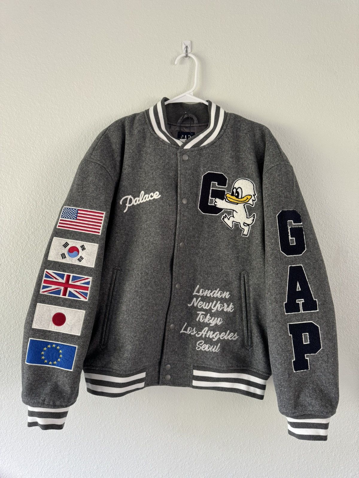 PALACE x Gap Varsity Jacket \