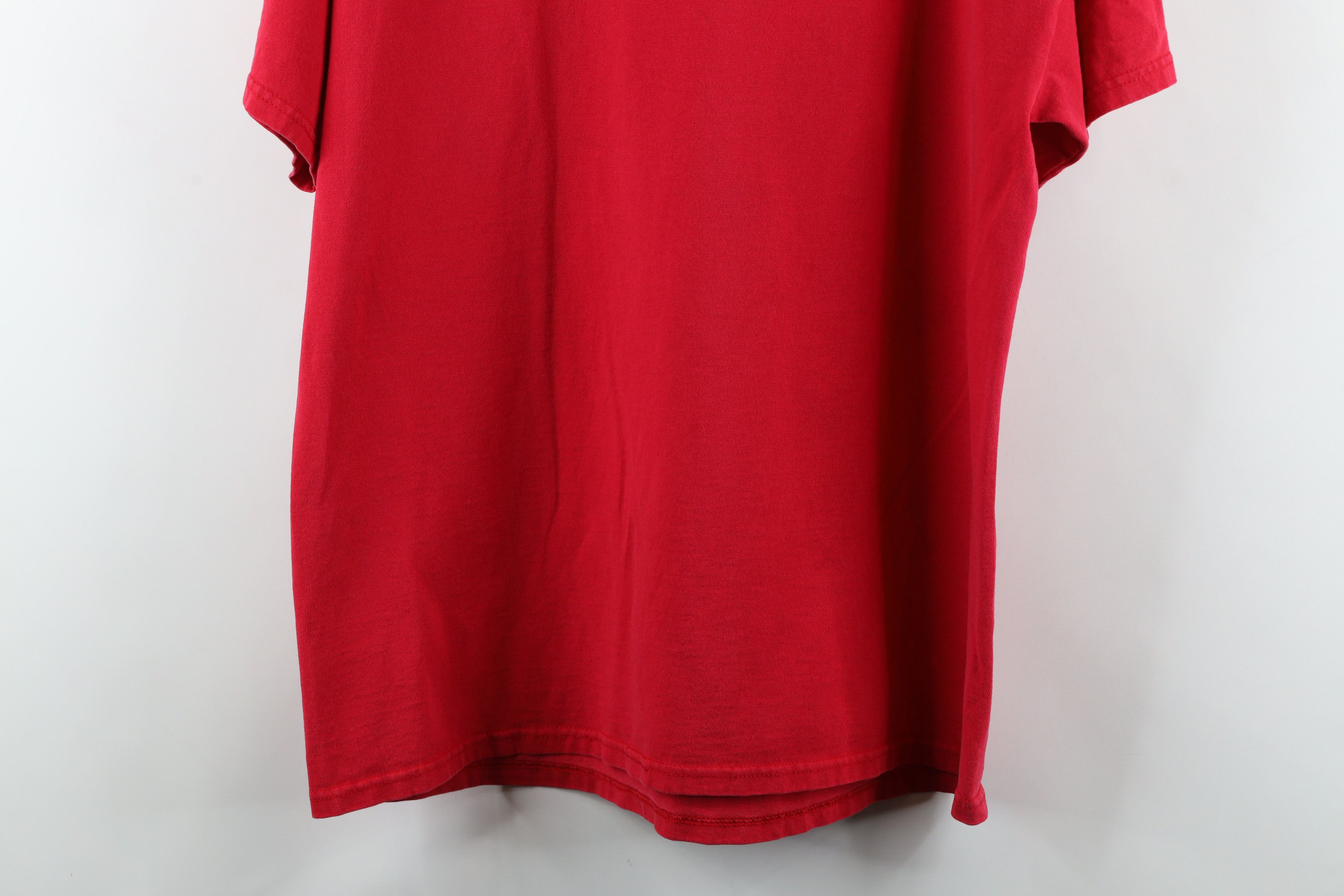 Vintage Vintage 90s Spell Out Ohio State University T-Shirt Red Size US L / EU 52-54 / 3 - 13 Thumbnail