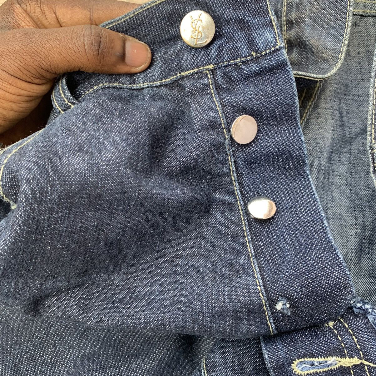 Yves Saint Laurent Vintage YSL Denim Jeans Waist 34 Size US 34 / EU 50 - 6 Thumbnail