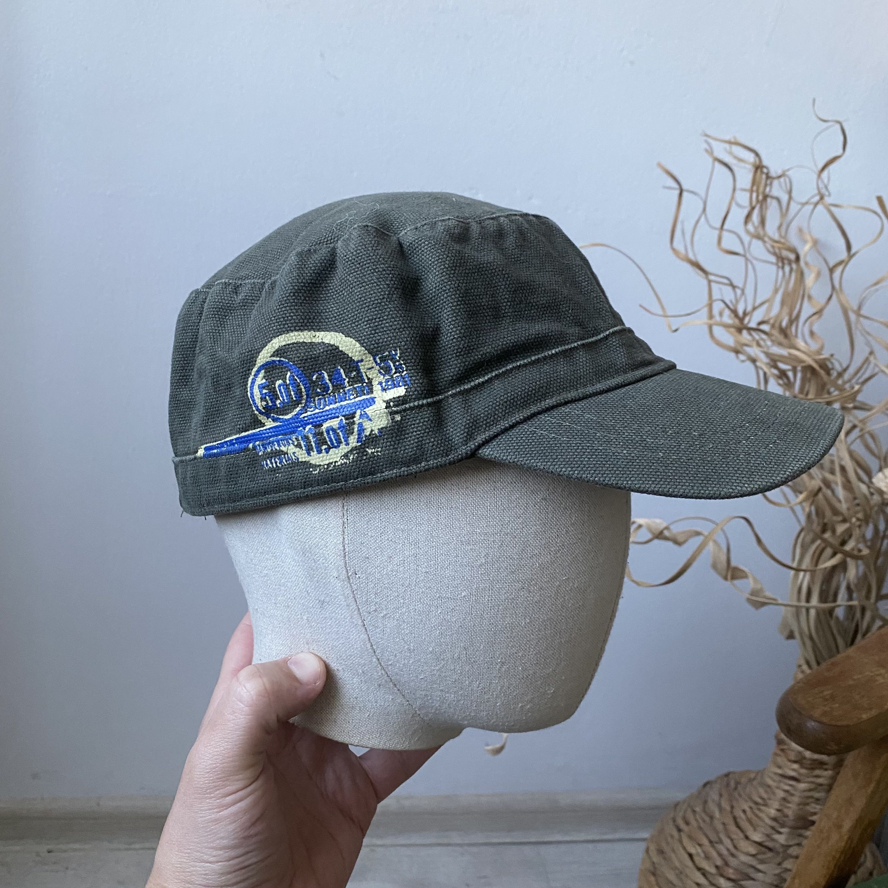 Hysteric Glamour Vintage 2000s Military Cadet Hat cap Y2K Dad Hat Opium Size ONE SIZE - 1 Thumbnail