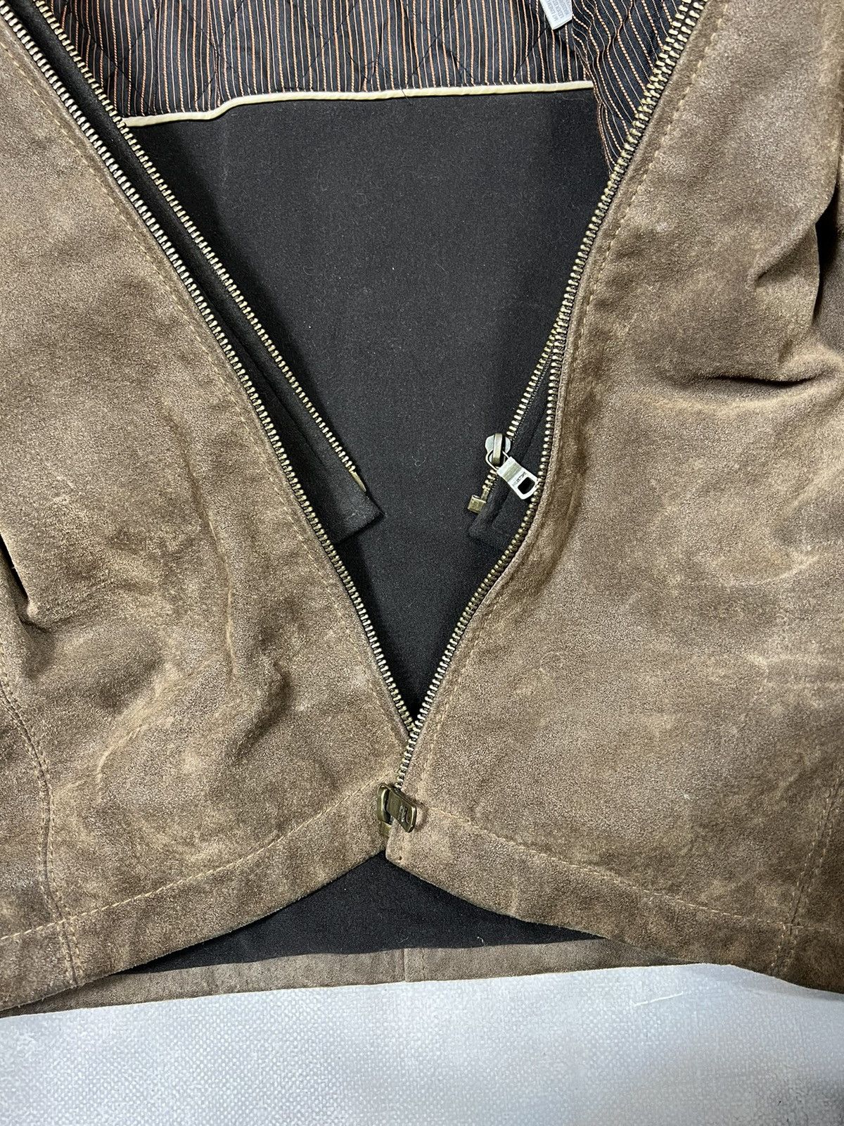 Vintage Vintage Y2k Leather Jacket Size US L / EU 52-54 / 3 - 6 Thumbnail