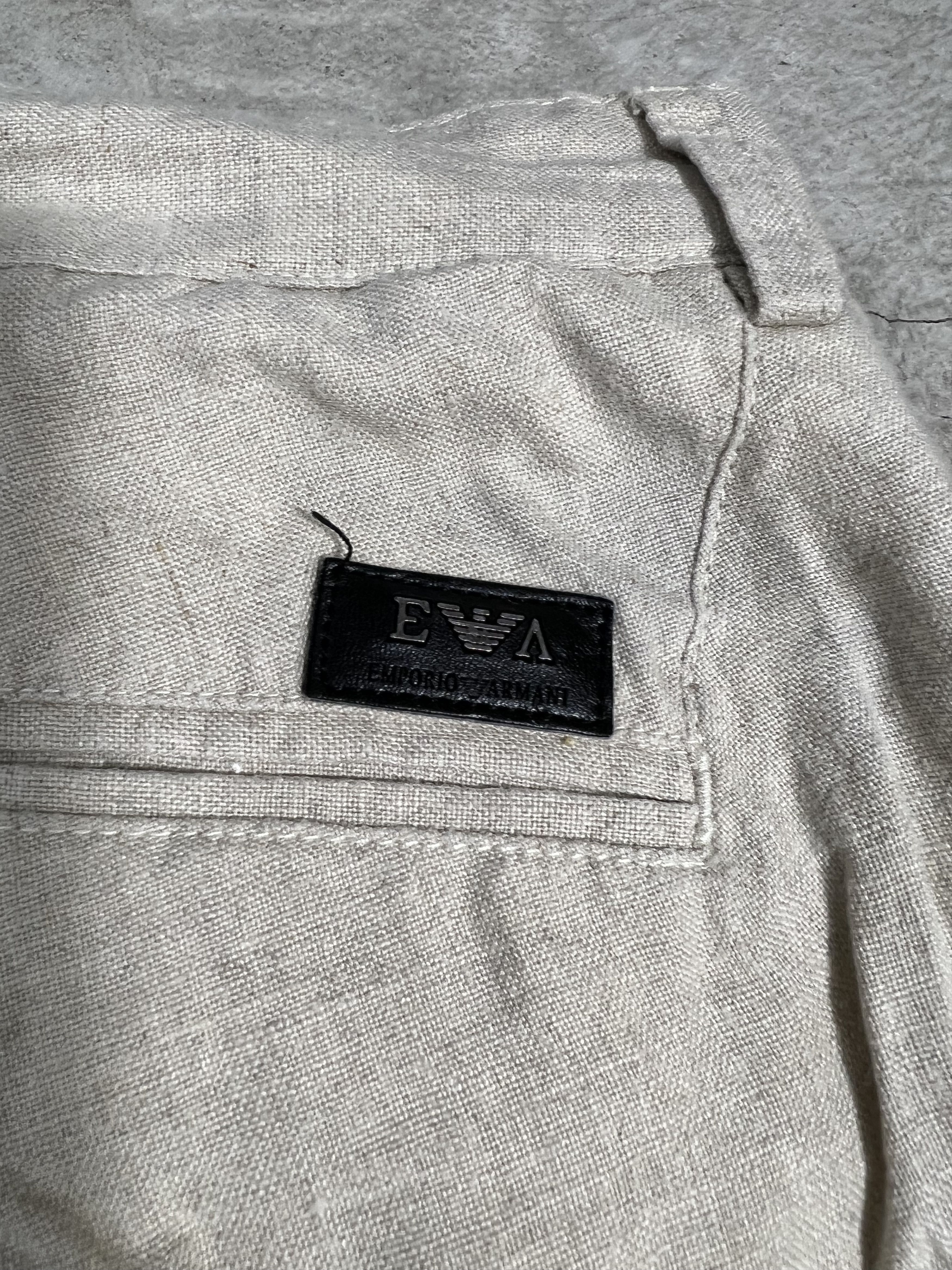 Giorgio Armani Giorgio Armani Hemp Pant GTMPT253 Size US 31 - 11 Thumbnail
