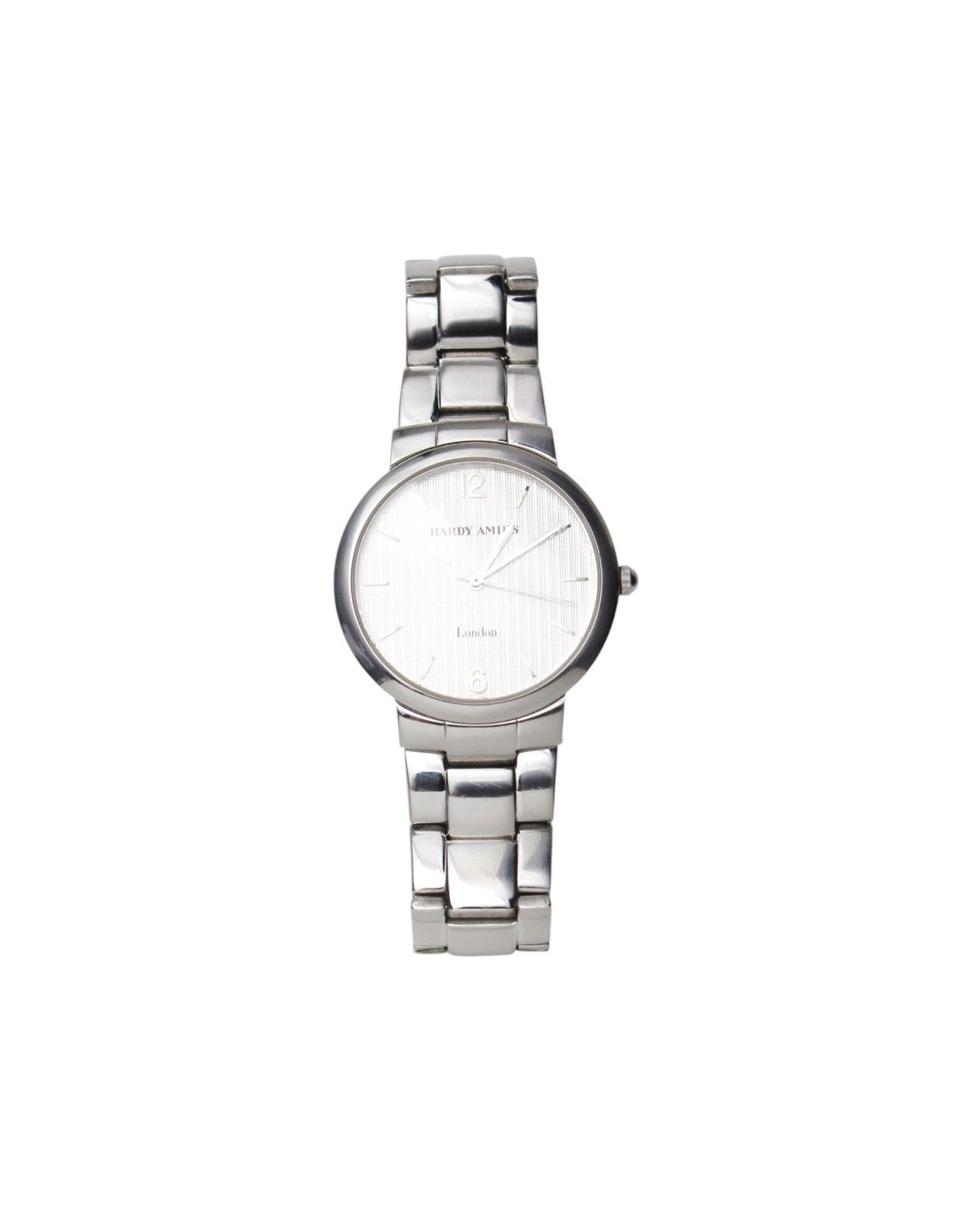 Hardy Amies 2000S HARDY AMIES HA-1201 STAINLESS DRESS WATCH Size ONE SIZE - 4 Thumbnail