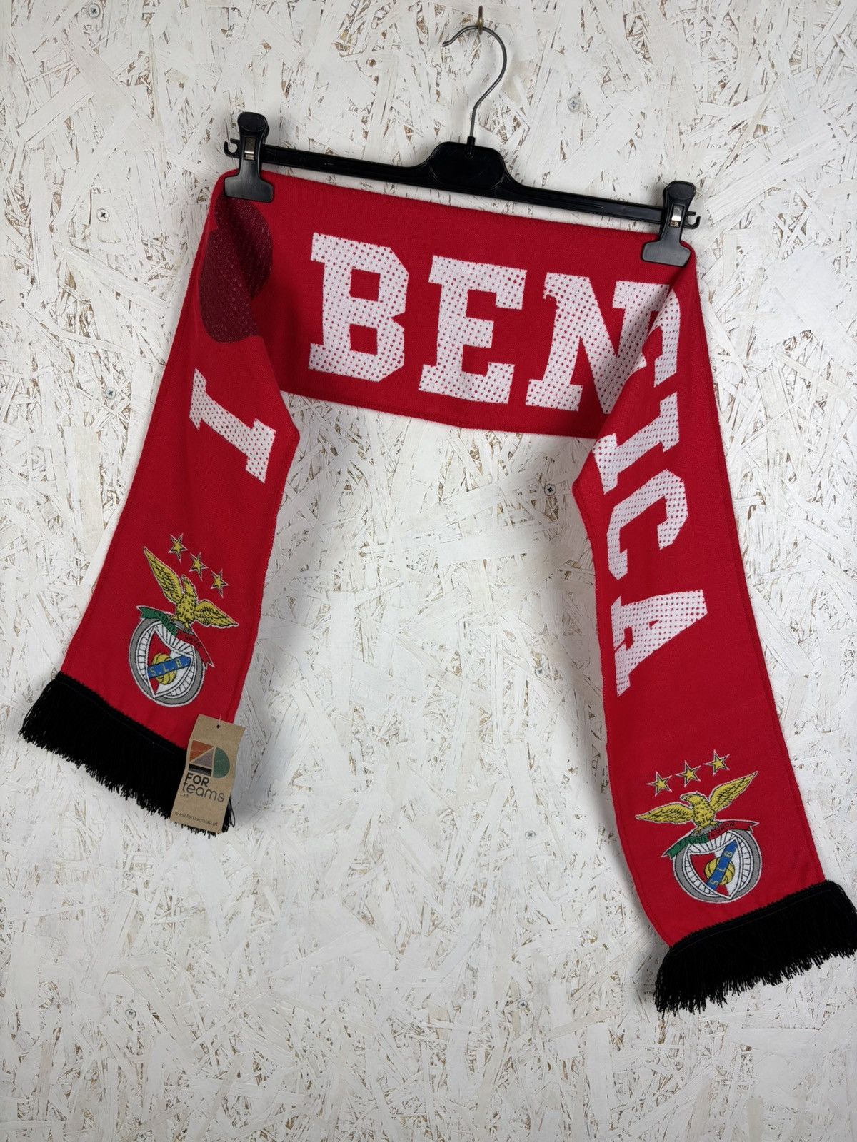 Vintage Vintage Soccer Football I Love Befica FC Fanwear Scarf Size ONE SIZE - 1 Thumbnail