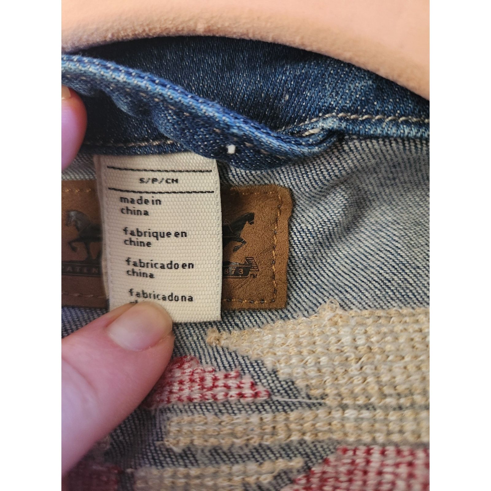 Levi's Levi's Women Embroidered Western Denim Jacket-Sm Size S / US 4 / IT 40 - 7 Thumbnail