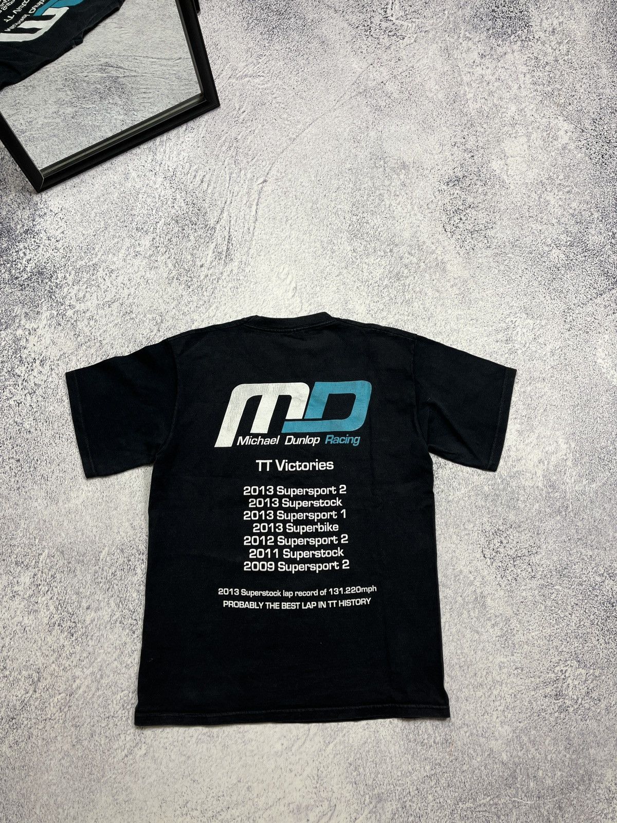 Vintage Vintage MD Racing TT Michael Dunlop Motorcycle T shirt Tee Size US S / EU 44-46 / 1 - 9 Thumbnail