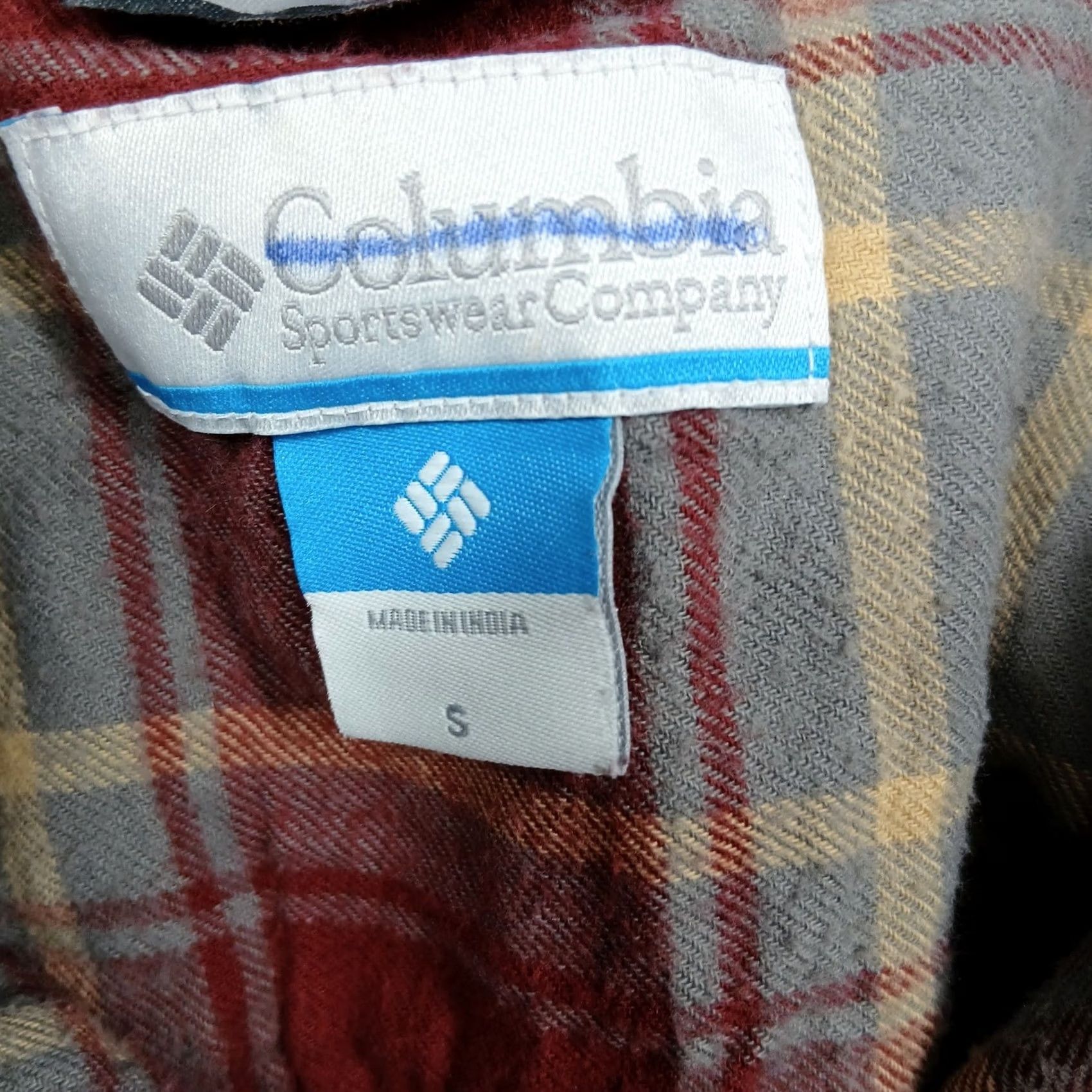Vintage Columbia Shirt Mens S Red Florida State Seminoles Men Plaid Flannel Button Gray Size US S / EU 44-46 / 1 - 4 Thumbnail