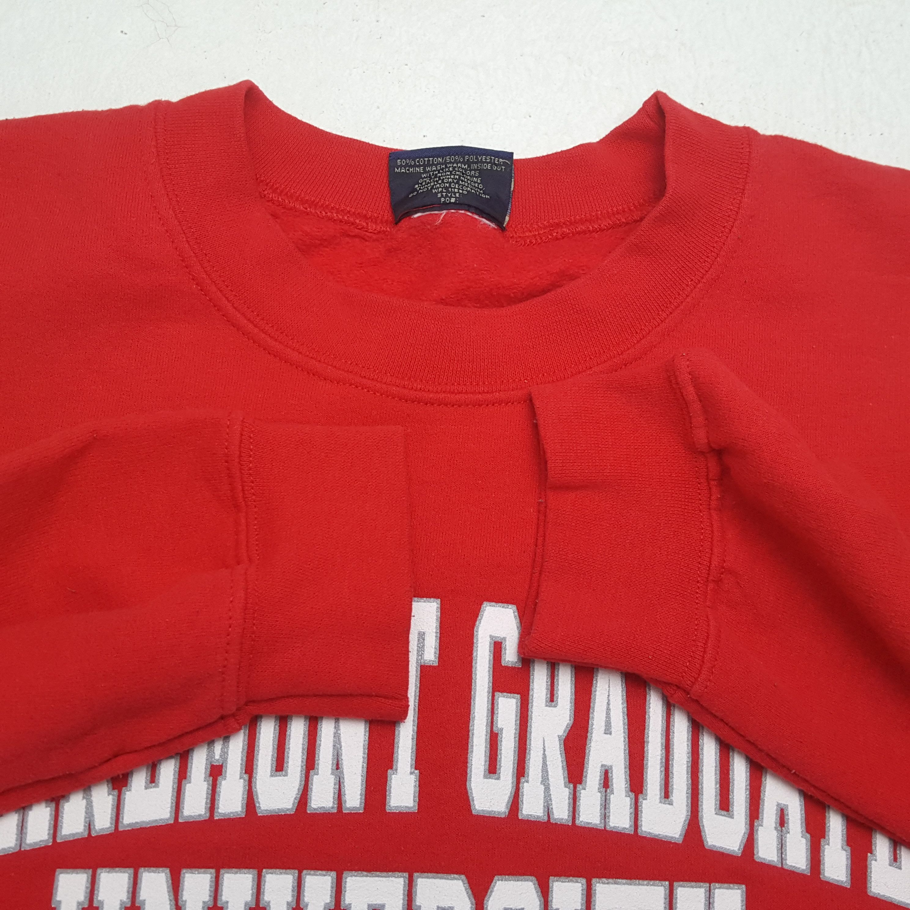 Vintage CLAREMONT GRADUATE UNIVERSITY Streetwear Sweatshirt Size US M / EU 48-50 / 2 - 7 Thumbnail