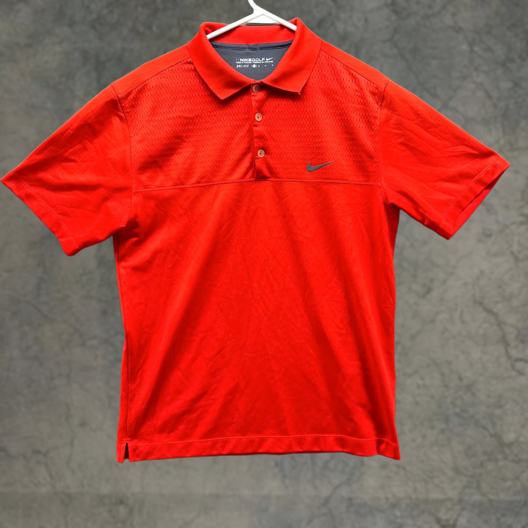 Nike Nike Polo Shirt Mens M Orange Nike Dri-FIT Tour Golf Size US M / EU 48-50 / 2 - 1 Thumbnail