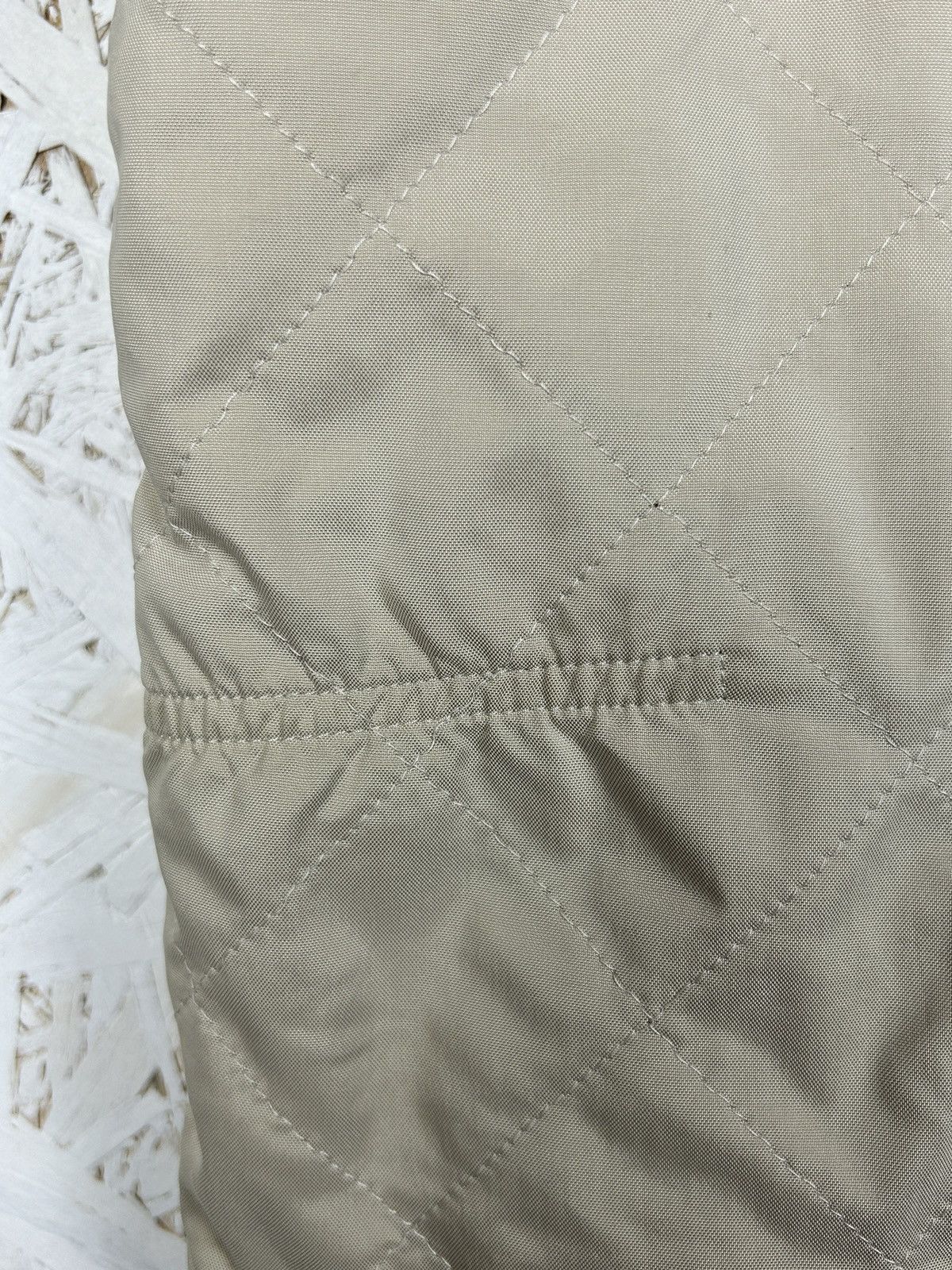 Loro Piana Vintage Loro Piana Quilted Horsey Vest In Beige S Size US S / EU 44-46 / 1 - 7 Thumbnail