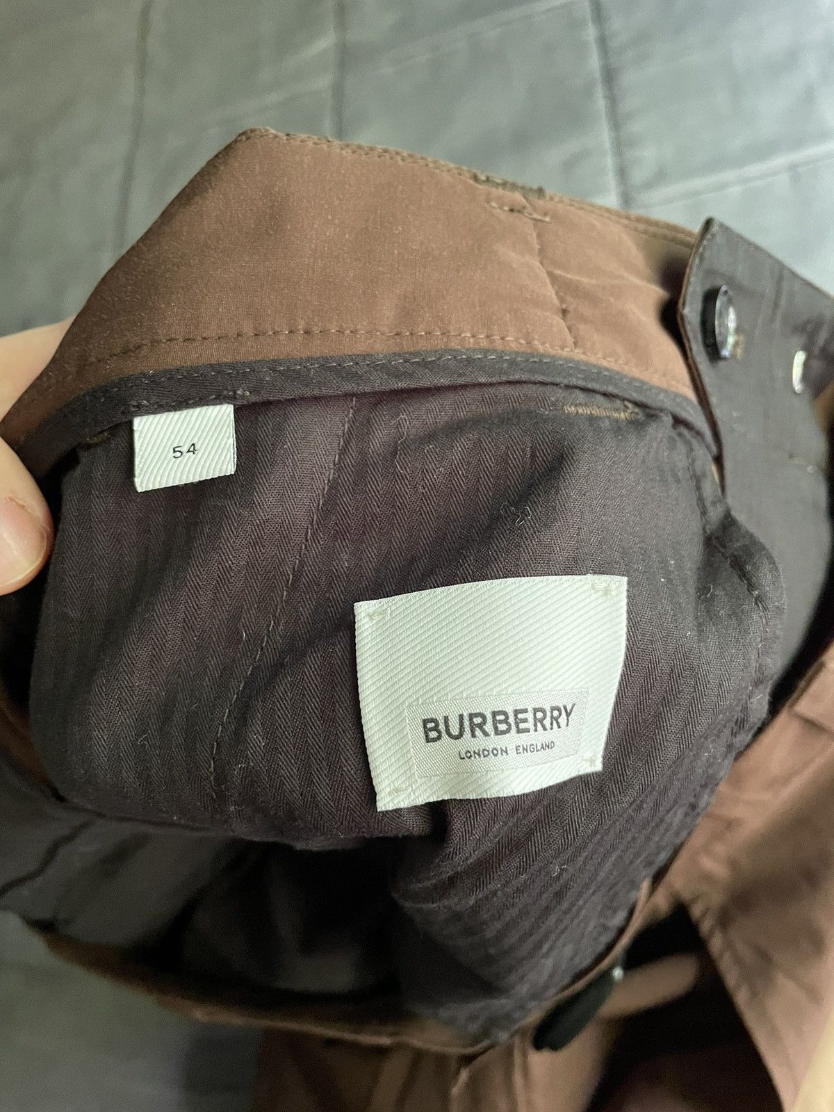 Burberry Burberry Brown Yellow Cargo Pants Size US 38 / EU 54 - 8 Thumbnail