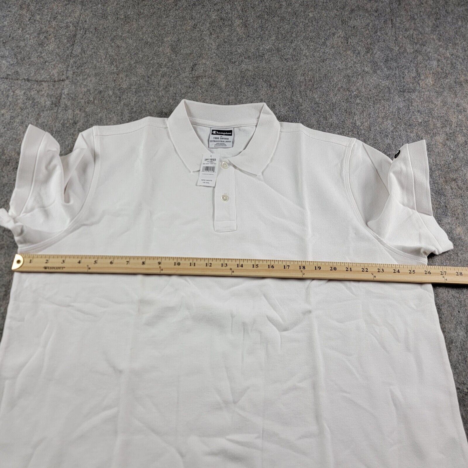 Todd Snyder Champion x Todd Snyder Pique Polo Shirt Short Sleeve *Read* Size US XXL / EU 58 / 5 - 4 Thumbnail