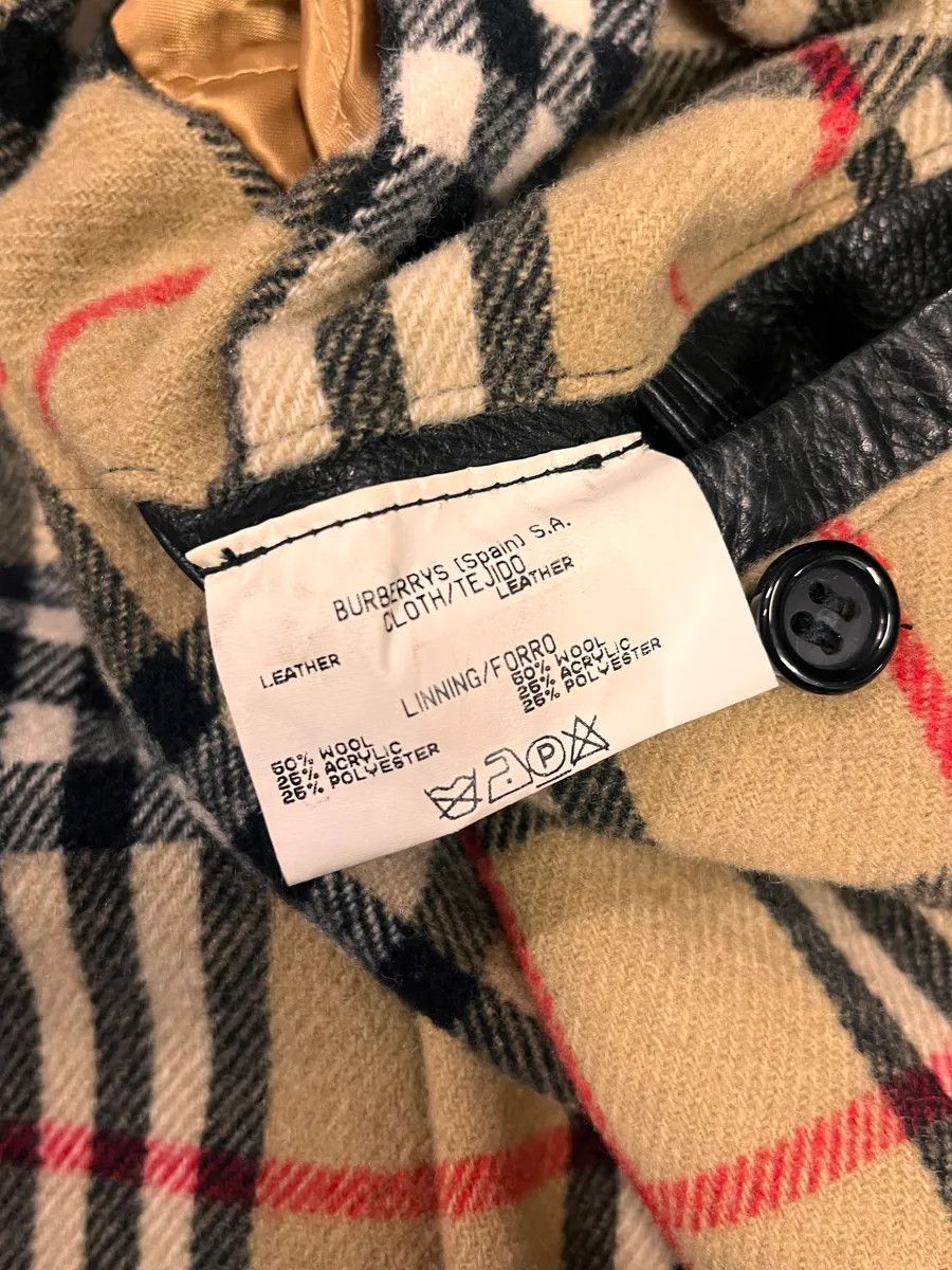 Burberry 2000s Burberry Black Leather Trench Coat Size US M / EU 48-50 / 2 - 10 Thumbnail