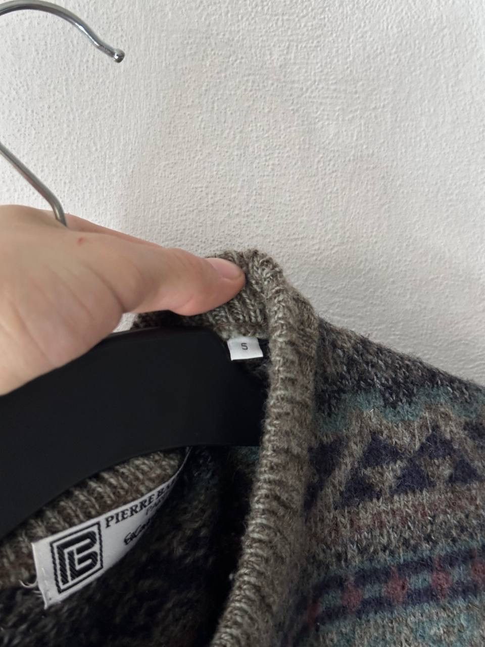Pierre Balmain Pierre Balmain Paris Wool Blend Knit Sweater Patterned 90s Size US S / EU 44-46 / 1 - 6 Thumbnail
