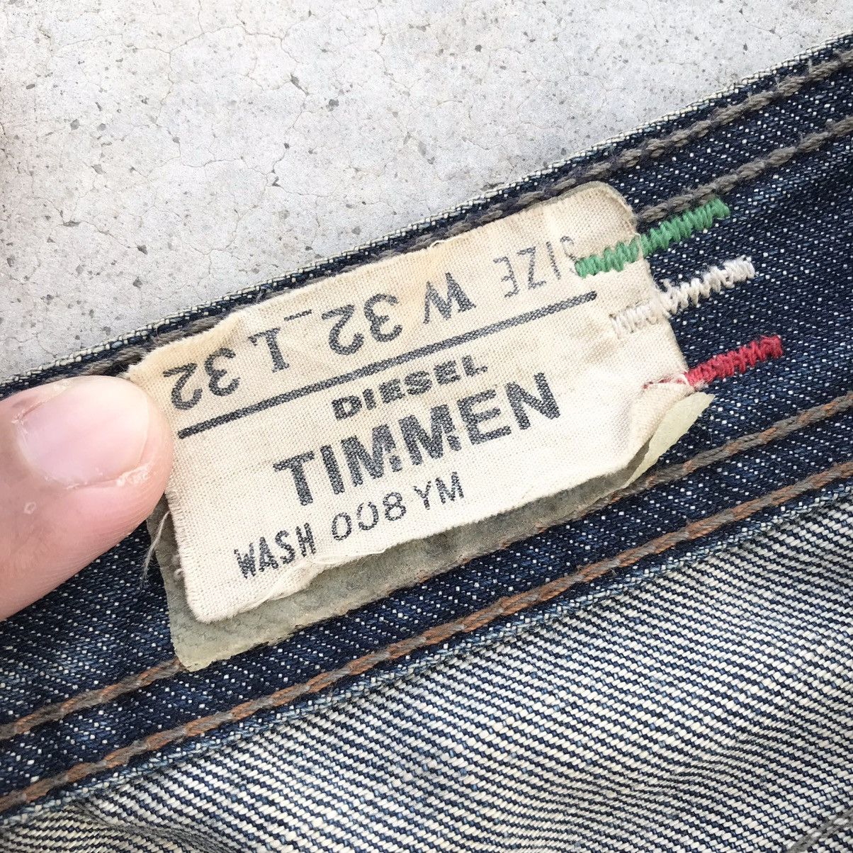 Diesel 2000's Diesel Industry - Timmen Distress Washed Jeans Size US 32 / EU 48 - 14 Thumbnail