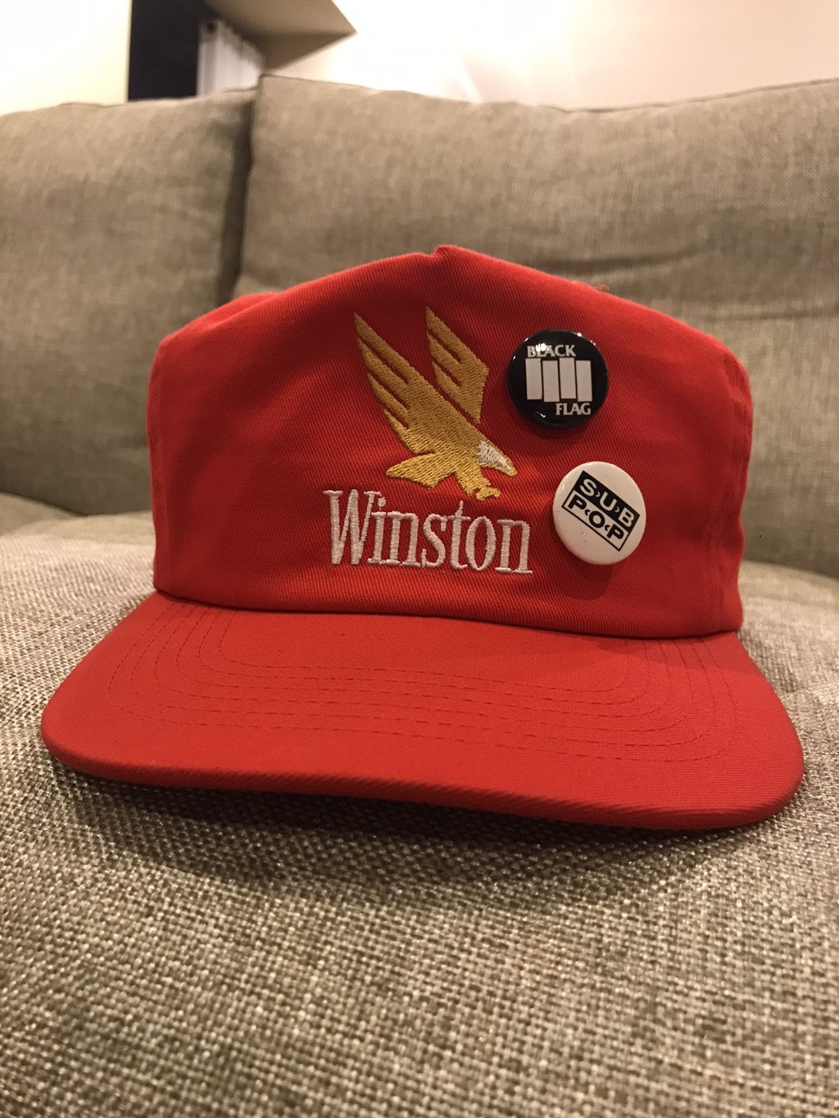 Vintage Vintage Winston Hat Logo Size ONE SIZE - 1 Thumbnail