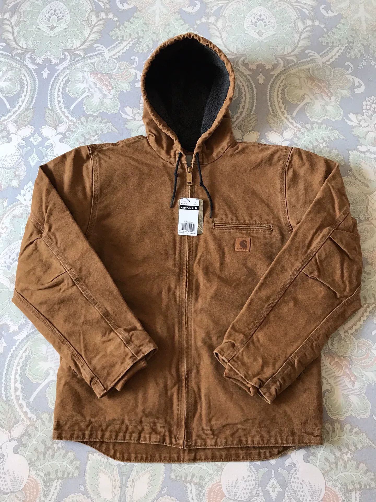 Carhartt Carhartt J141 Classic Brown Hooded Jacket Size US M / EU 48-50 / 2 - 1 Thumbnail