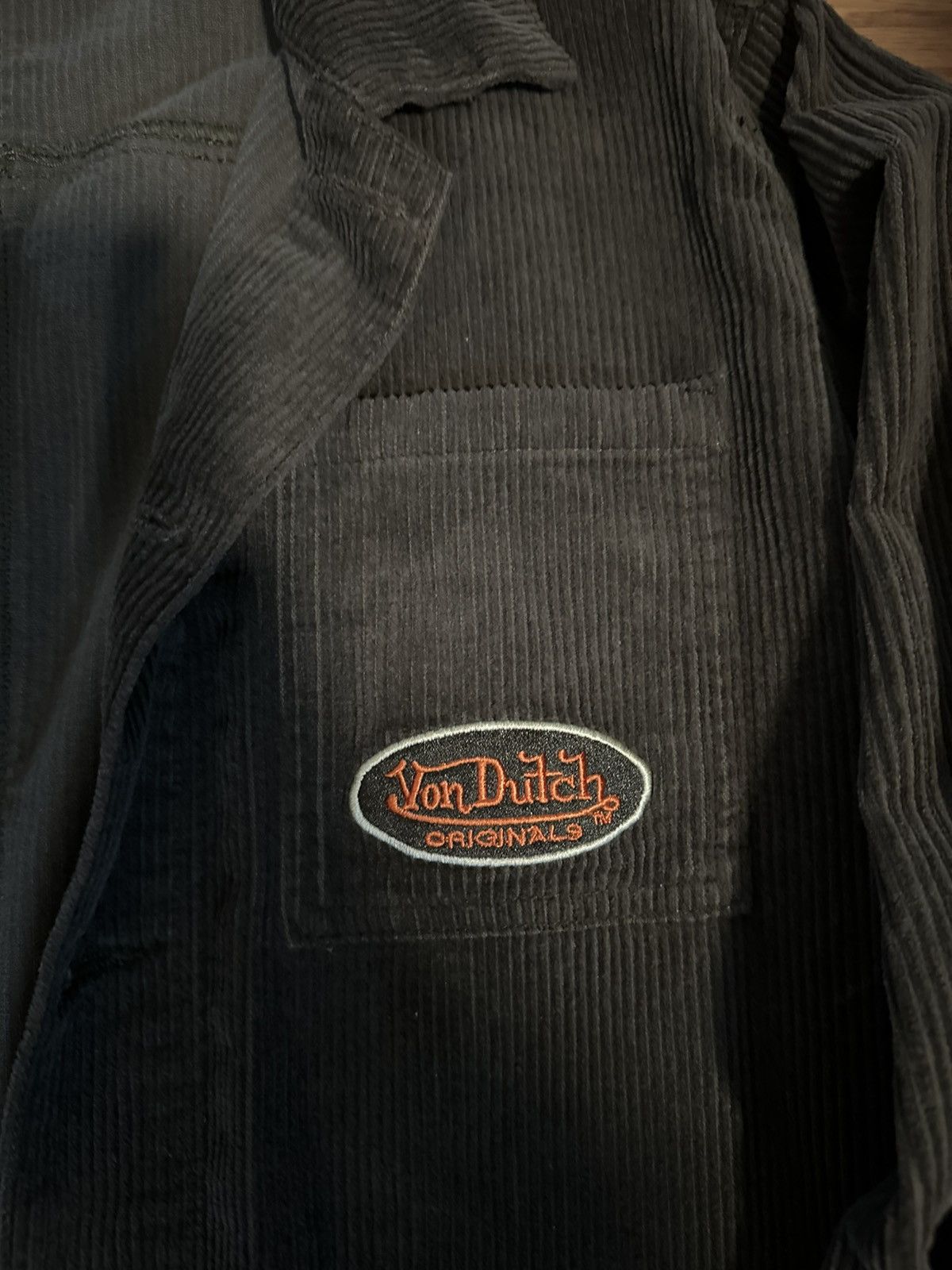Von Dutch Von Dutch Olive Button Up Size US M / EU 48-50 / 2 - 1 Thumbnail