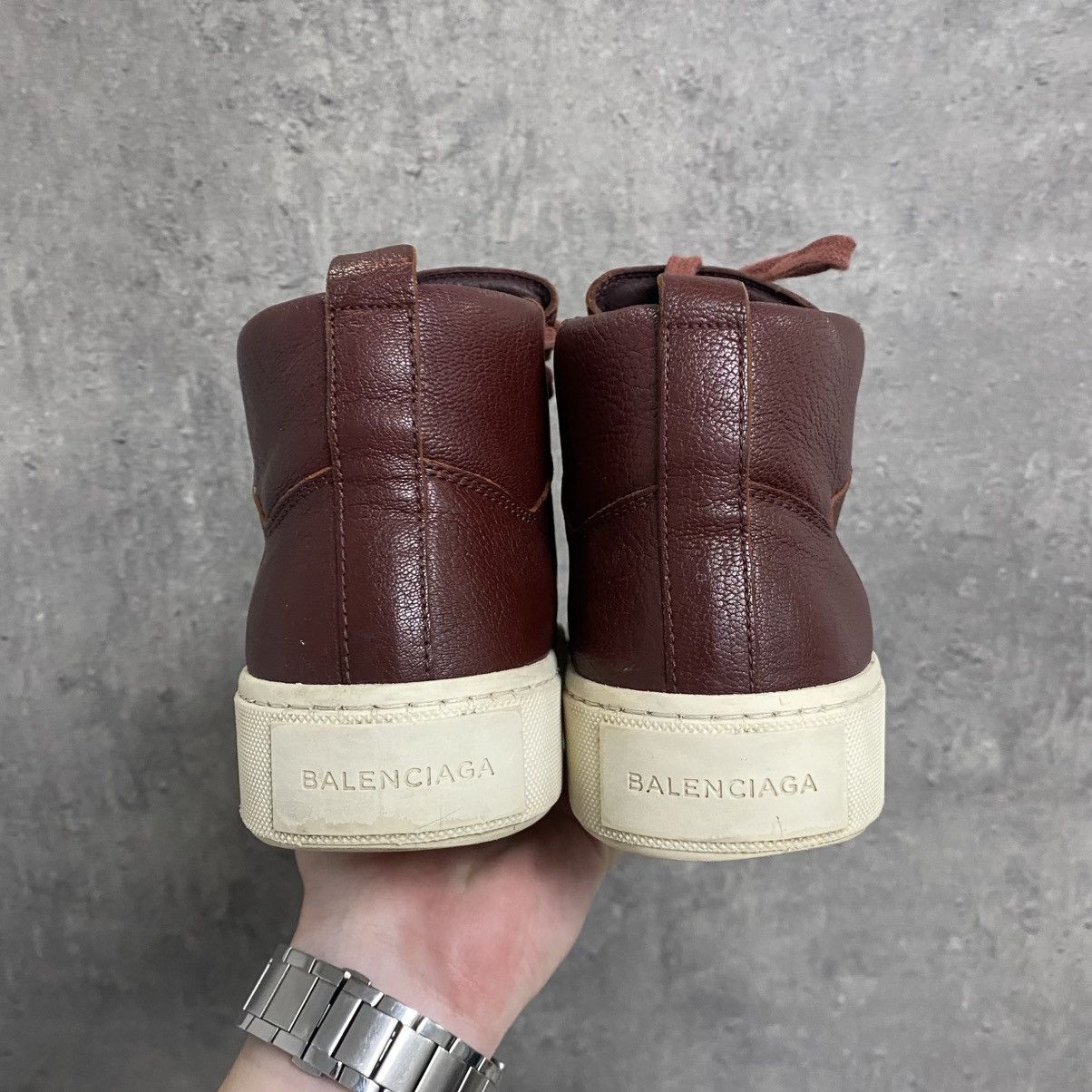 Balenciaga Balenciaga Arena High Top Sneakers Size US 9 / EU 42 - 8 Thumbnail